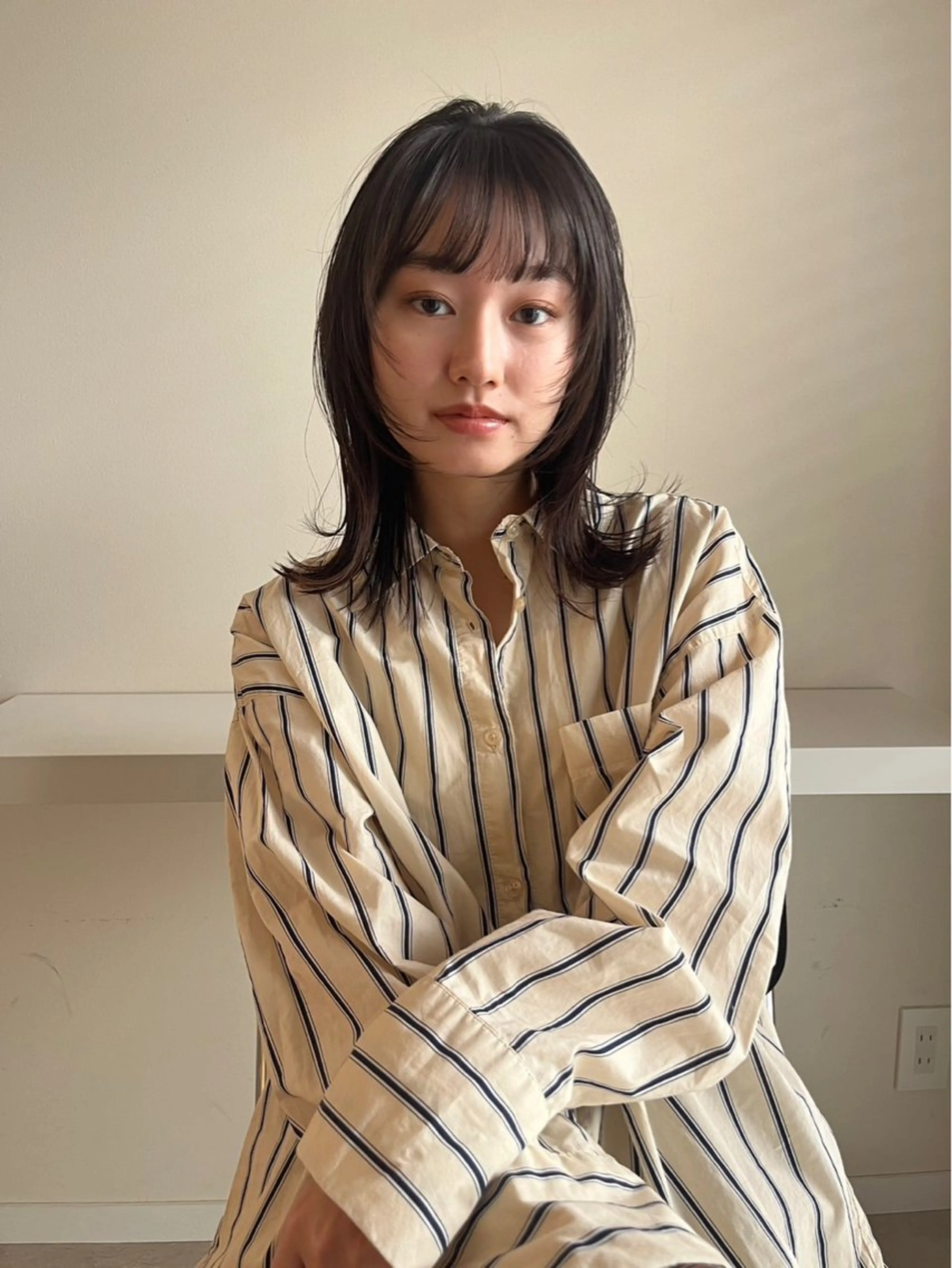 カラー 透明感カラー 縮毛矯正 暖色･透明感カラー /唯菜 ﾕｲﾅのヘアスタイル