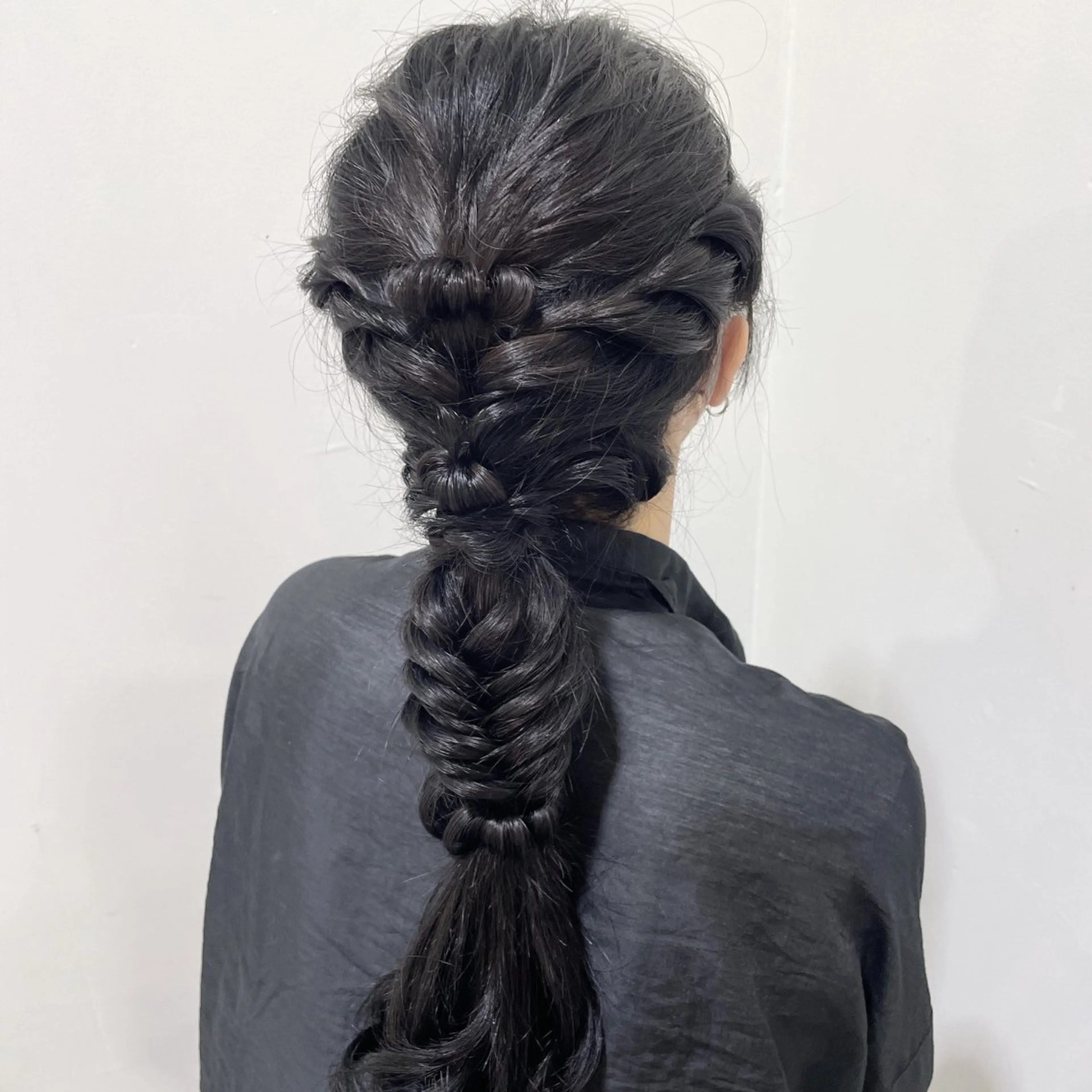 ロング ヘアアレンジ チョコレートカラー/ 𝐒𝐚𝐤𝐢のヘアスタイル