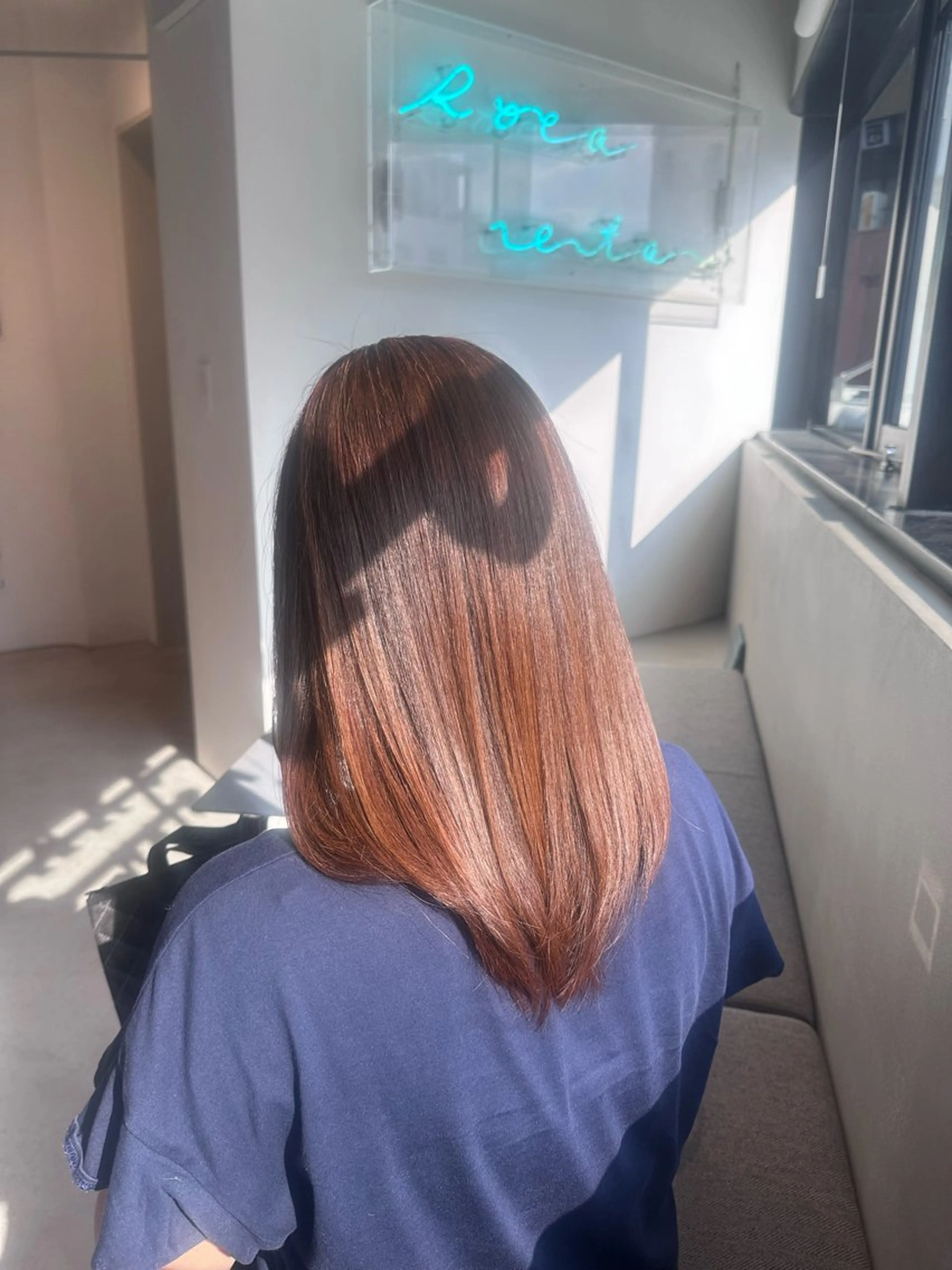 ミディアム ながたに あやか🎀のヘアスタイル