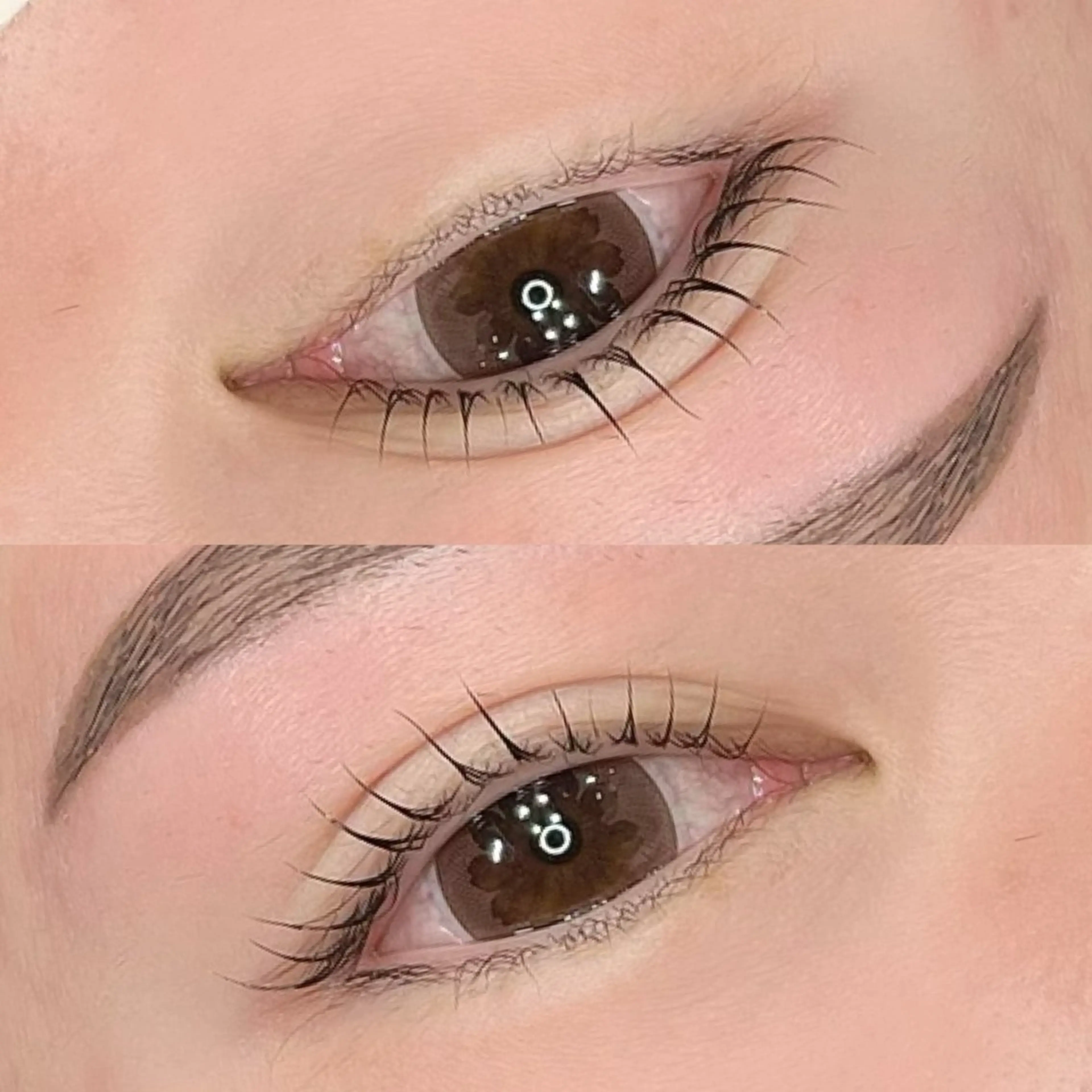 マツエク・マツパ 束感まつ毛 韓国風マツエク ナチュラル パリジェンヌラッシュリフト まつげパーマ Eye lashのマツエク・マツパデザイン