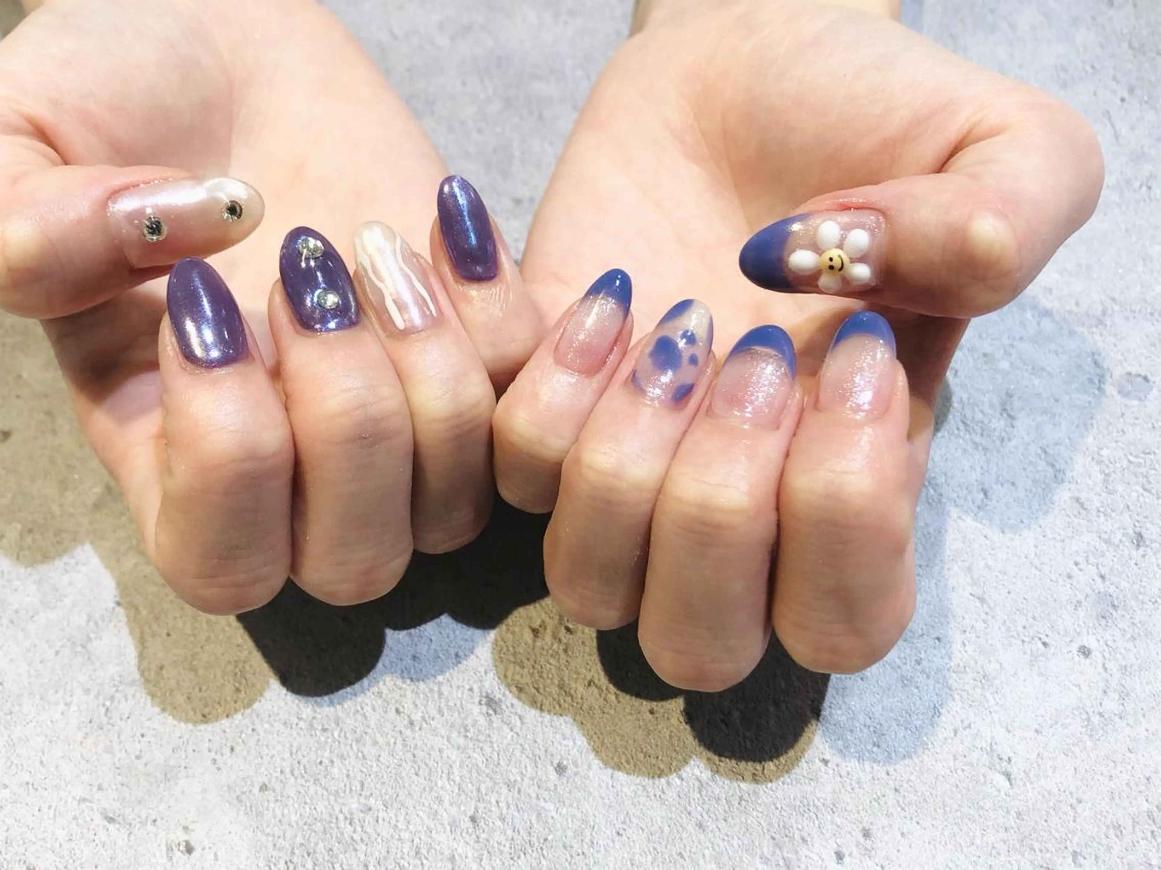 ネイル 舞田 苑香のネイルデザイン