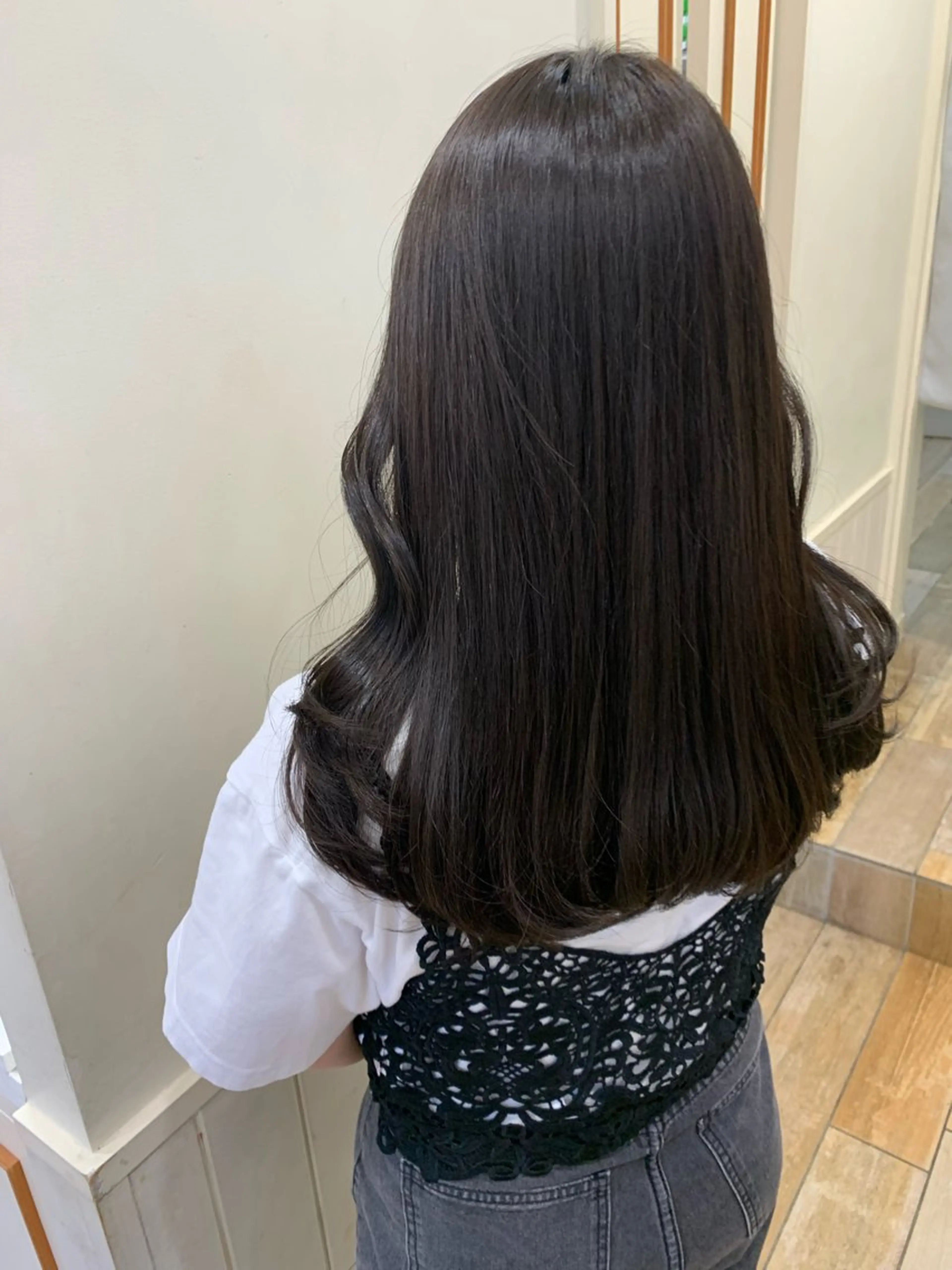 セミロング カラー メンズカット/ニュア ンスパーマkaitoのヘアスタイル