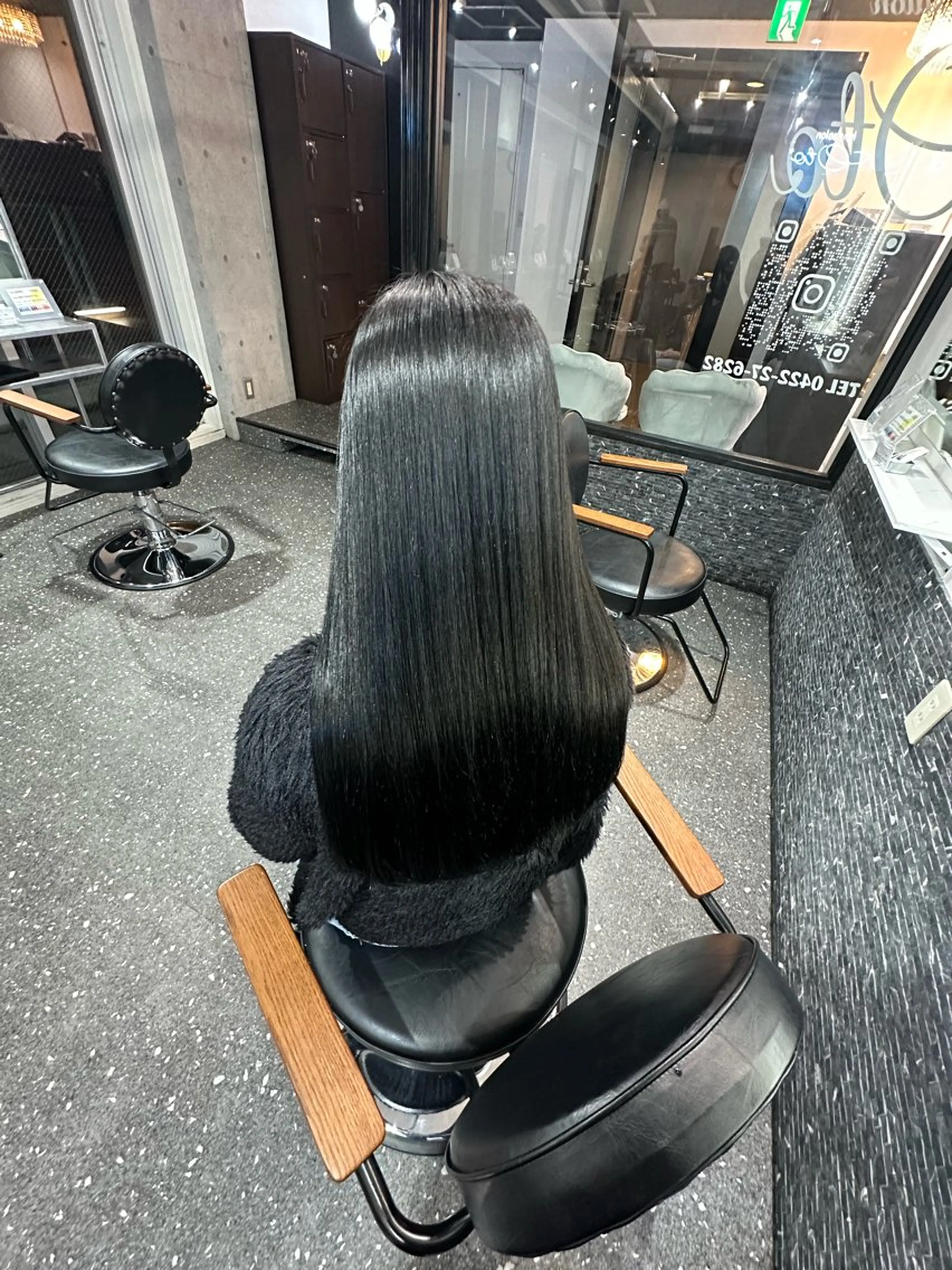 ロング カラー パーマ カット ヘアカラー 縮毛矯正 トリートメント 髪質改善⭐️縮毛矯正 中野⭐️Rinaのヘアスタイル