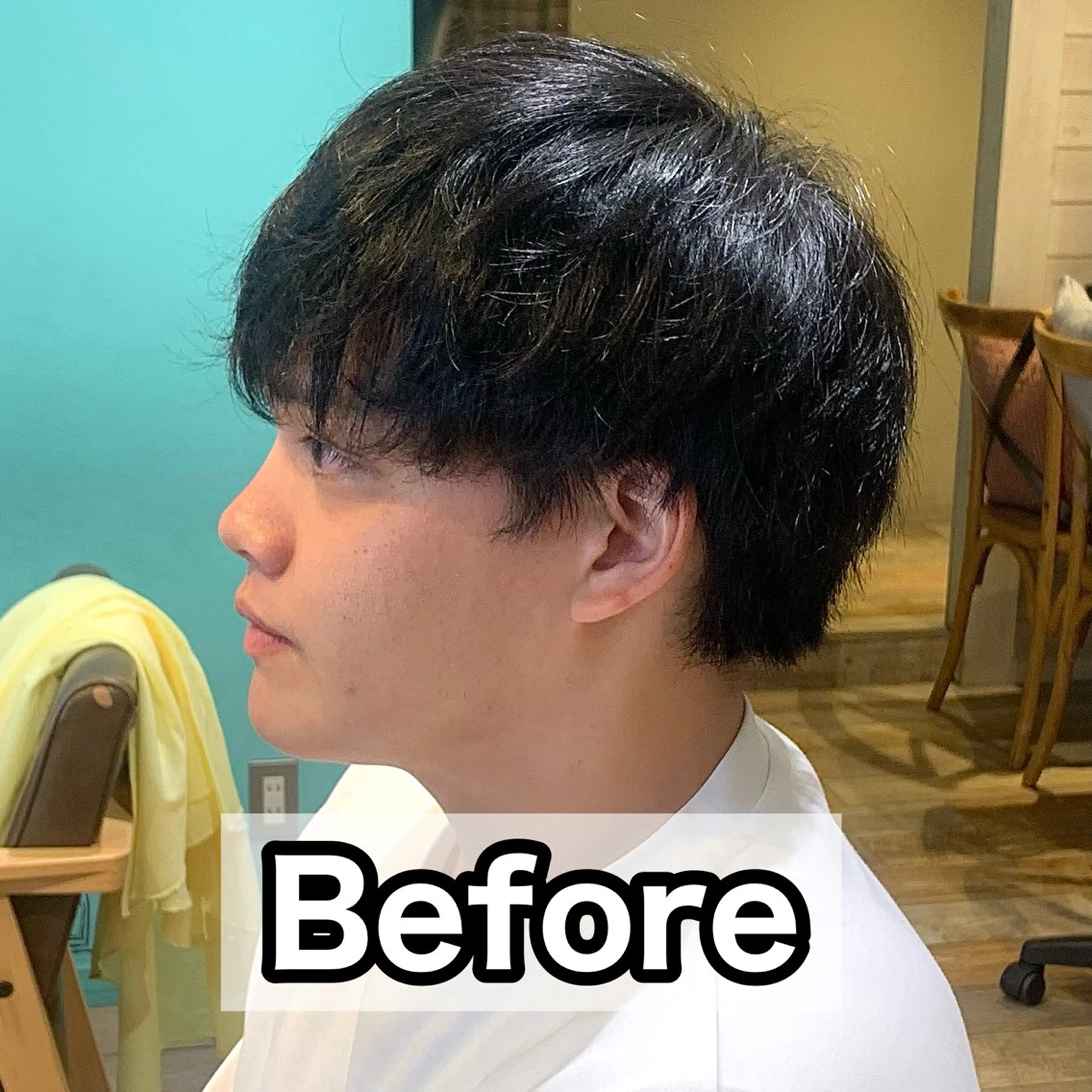 ショート パーマ メンズ メンズパーマ スペインカール 外国人風カラー メンズパーマ&メンズ 縮毛矯正/平野/渋谷のヘアスタイル