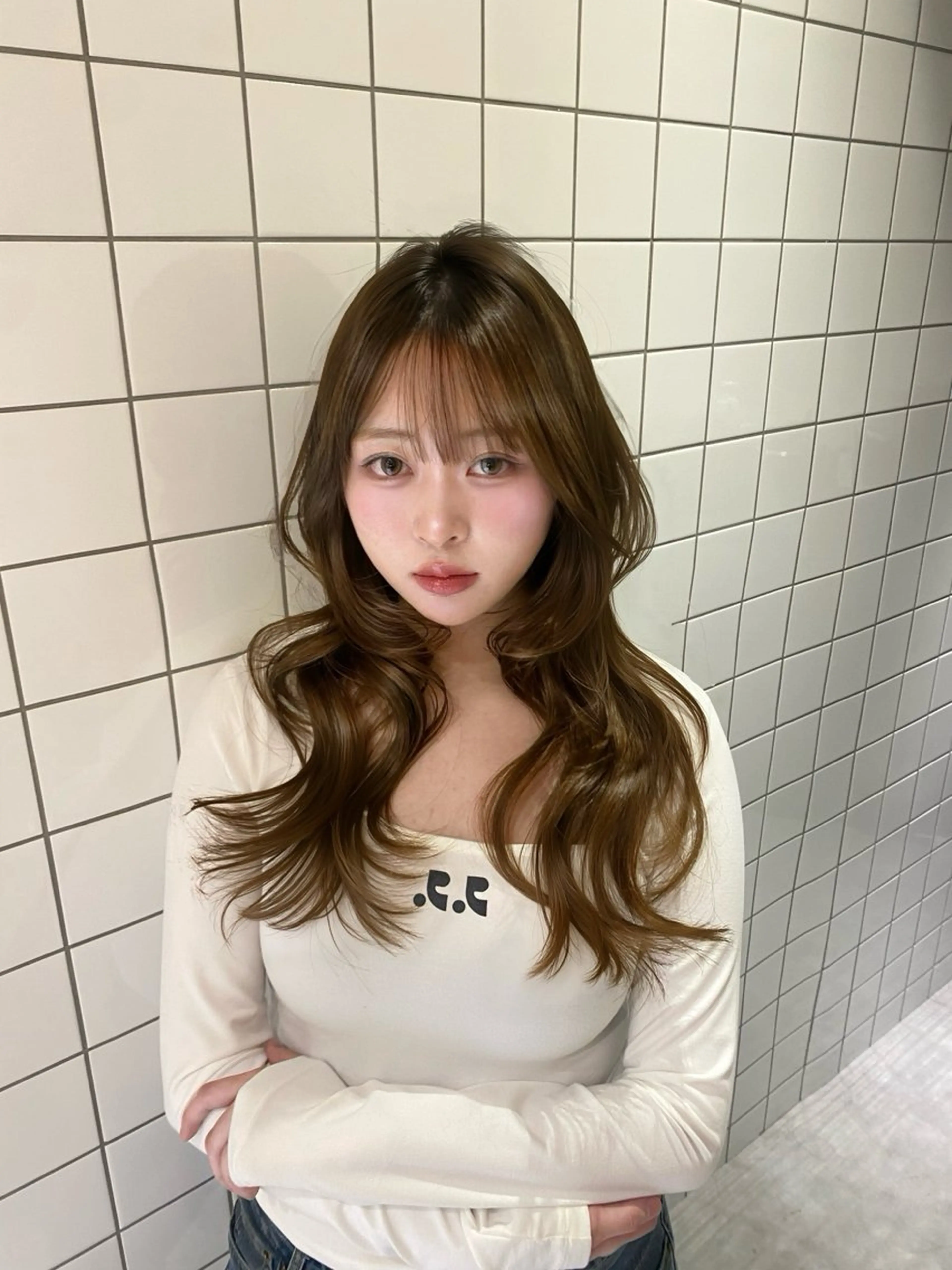 【🩰ロング限定🩰】 カット ＋ 1STEPトリートメント/韓国ヘアの写真