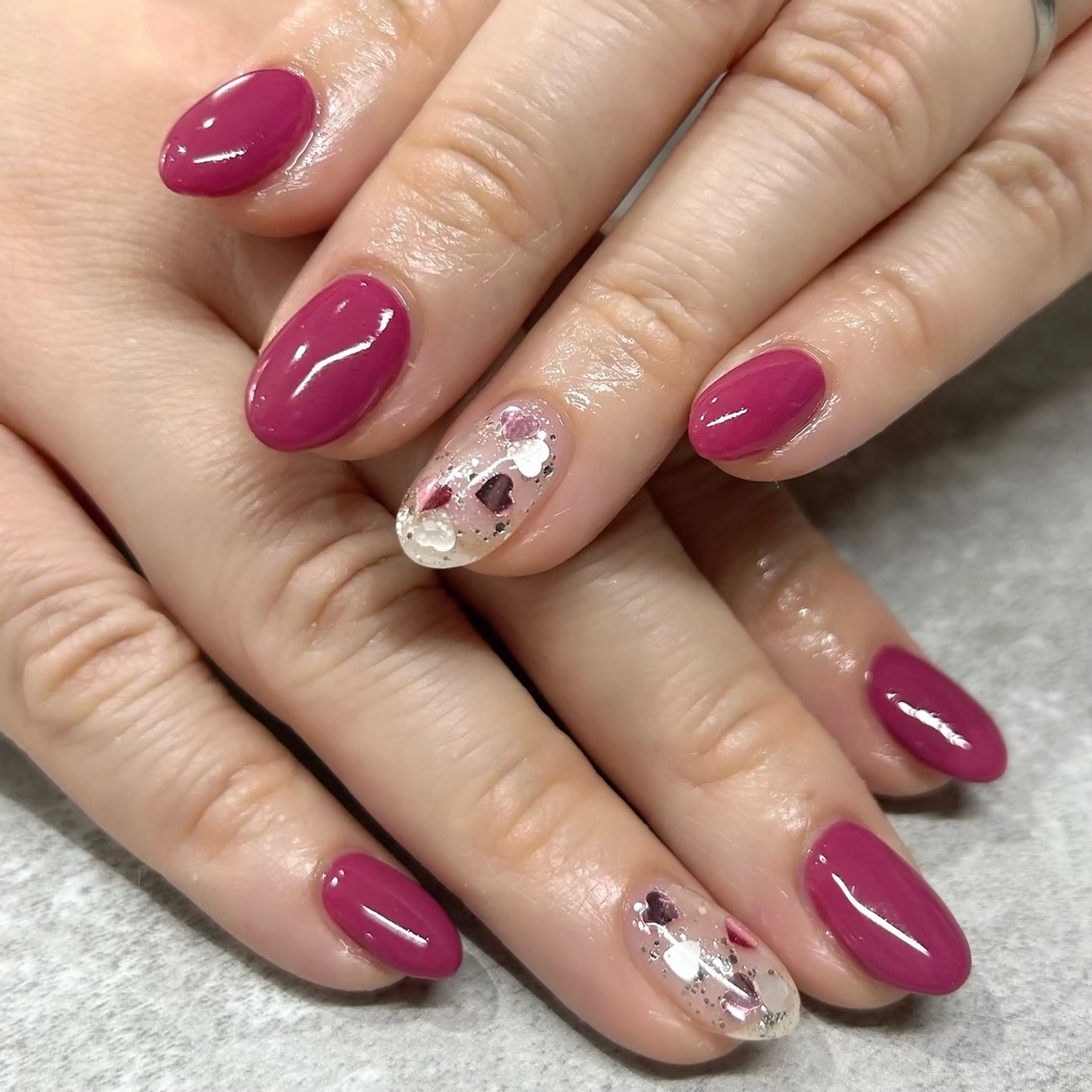 ネイル ワンカラーネイル MeChouette ネイルのネイルデザイン