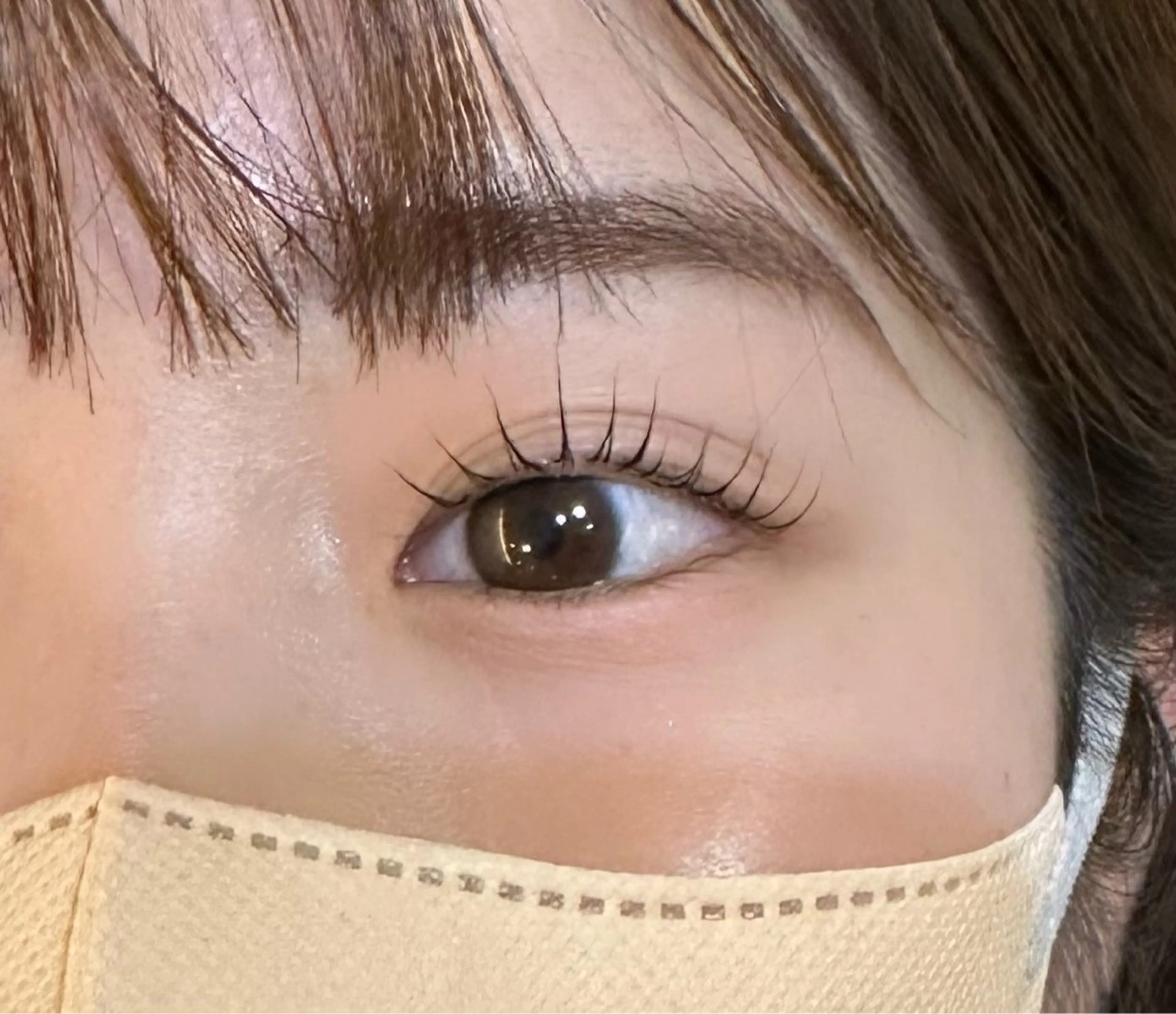 マツエク・マツパ 坂口 月陽のヘアスタイル