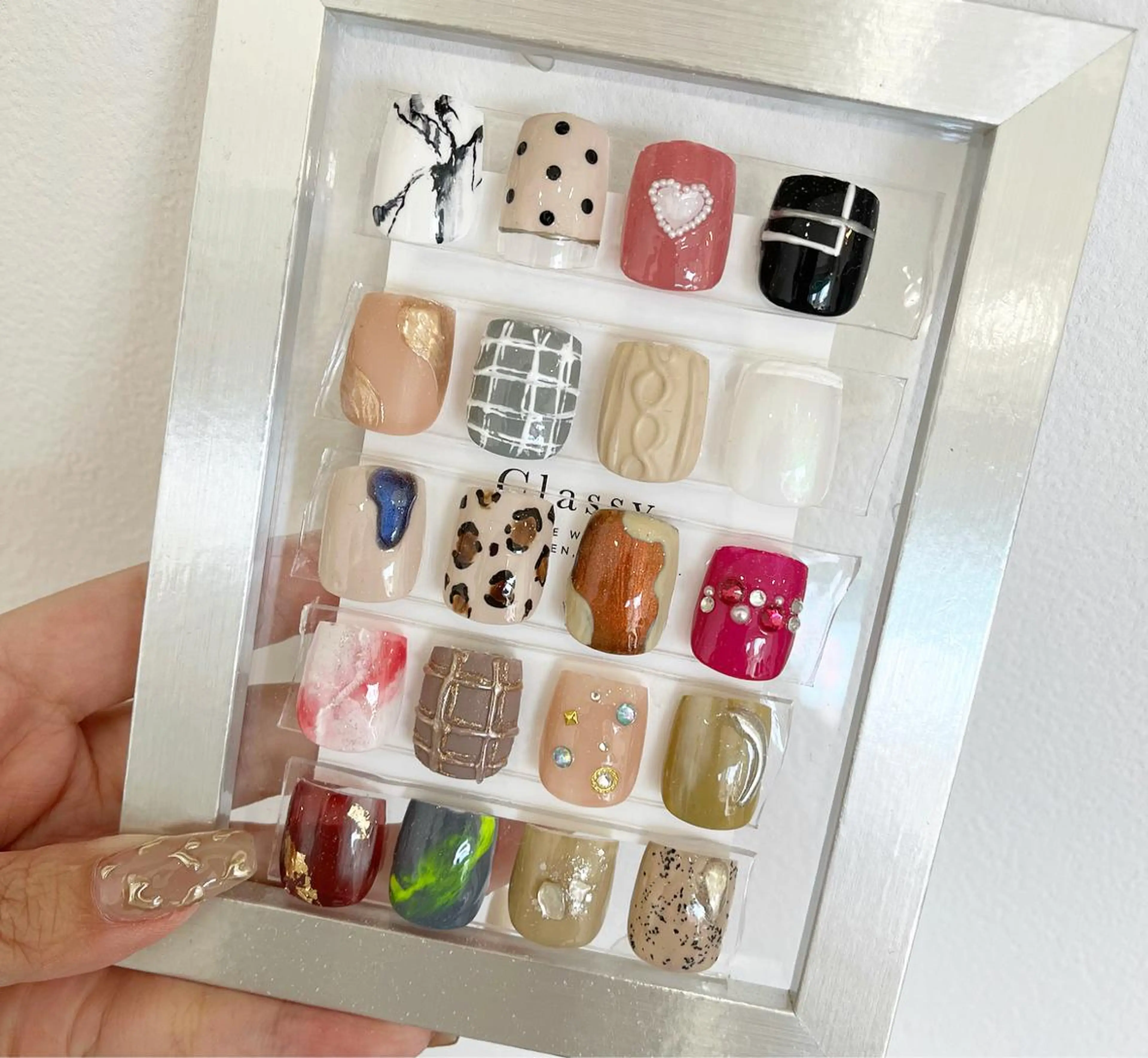 ネイル フットネイル #Amin nail salonのネイルデザイン