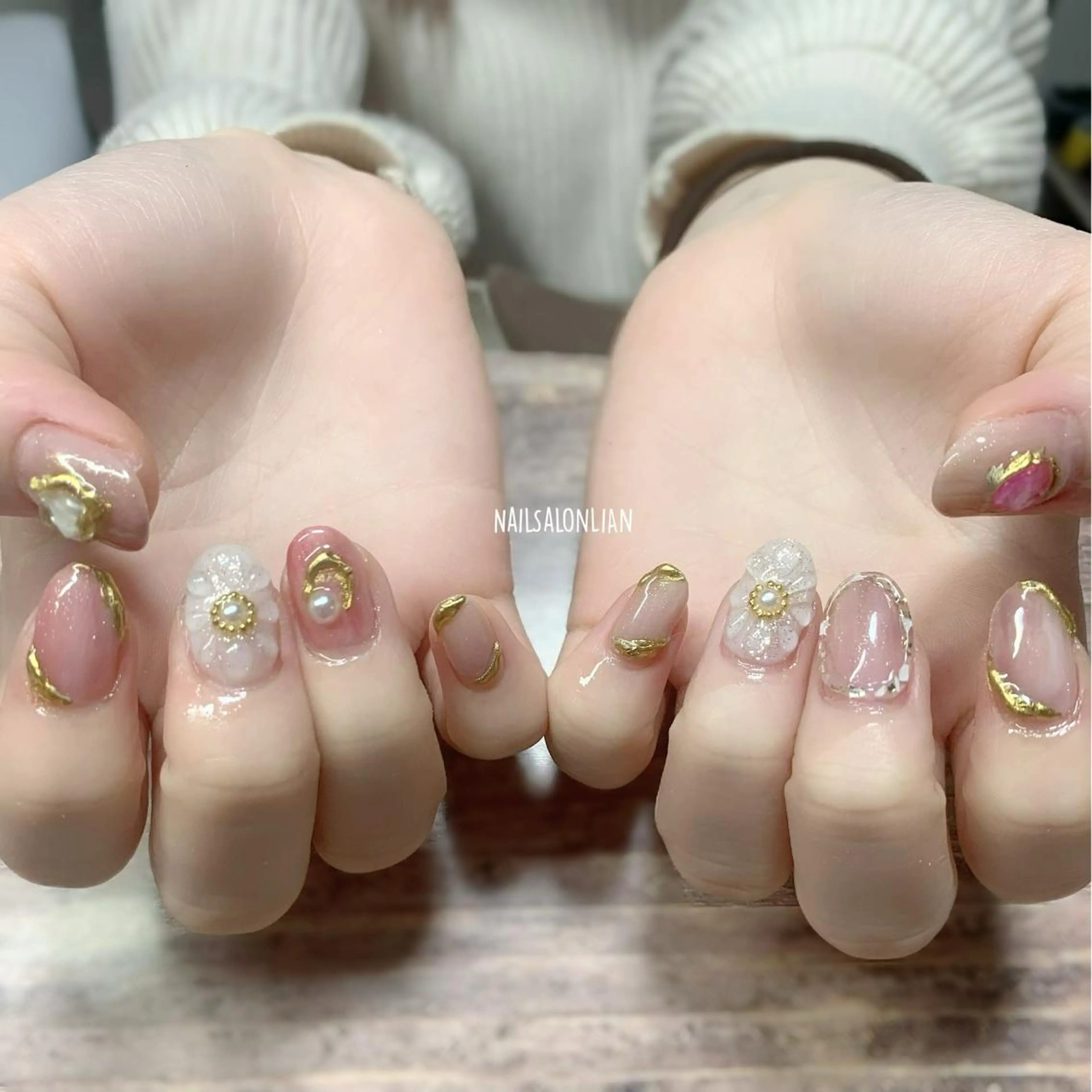 ネイル ハンドネイル NailSalon LiAnのネイルデザイン