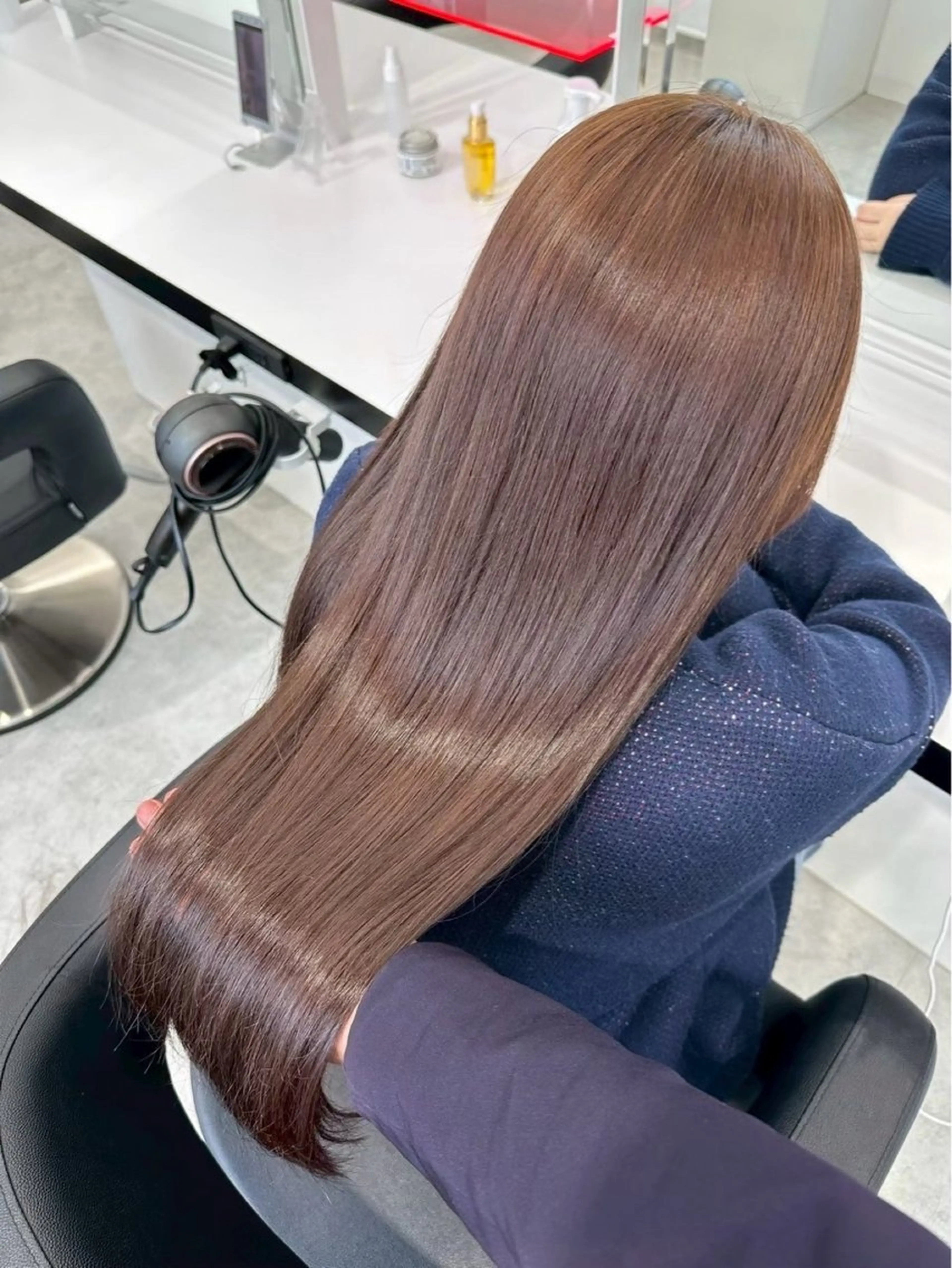 【🎀柔らか透明感ヘア🎀】カット+ケアブリーチダブルカラーの写真