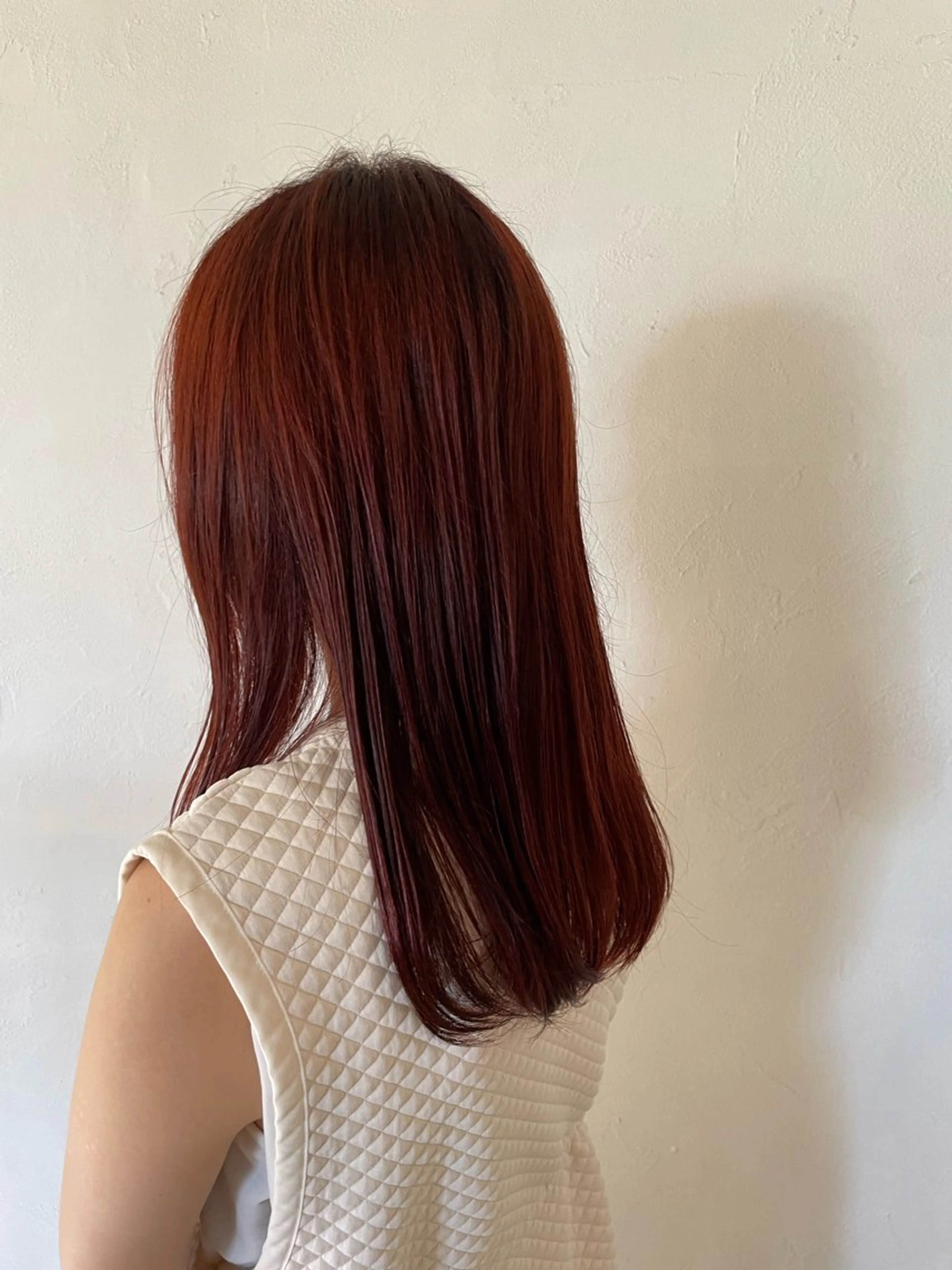 セミロング カラー FERIA桃山台🍑 𝕄𝕖𝕘𝕦のヘアスタイル