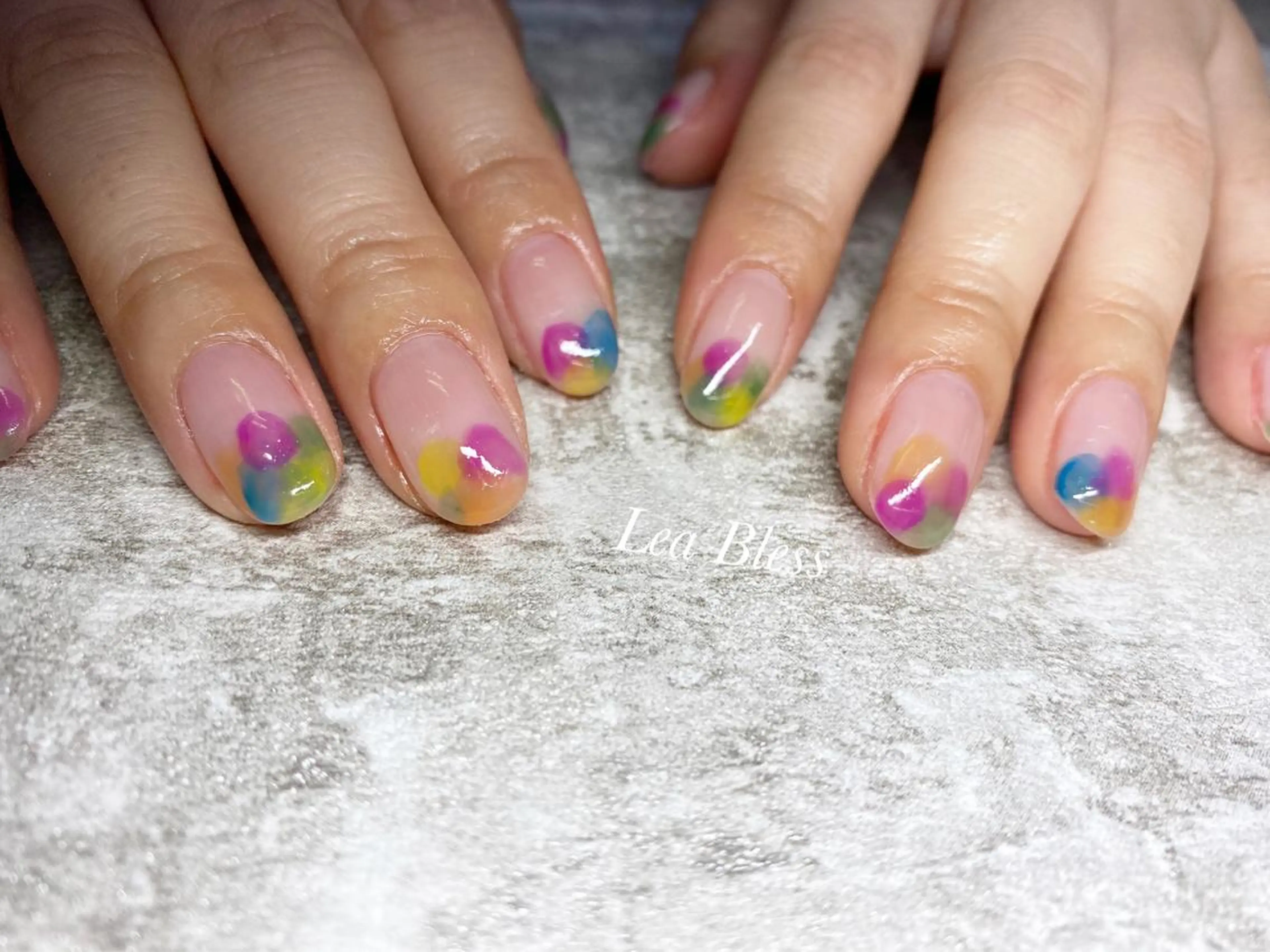 ネイル ハンドネイル Lea Bless 河原町のネイルデザイン