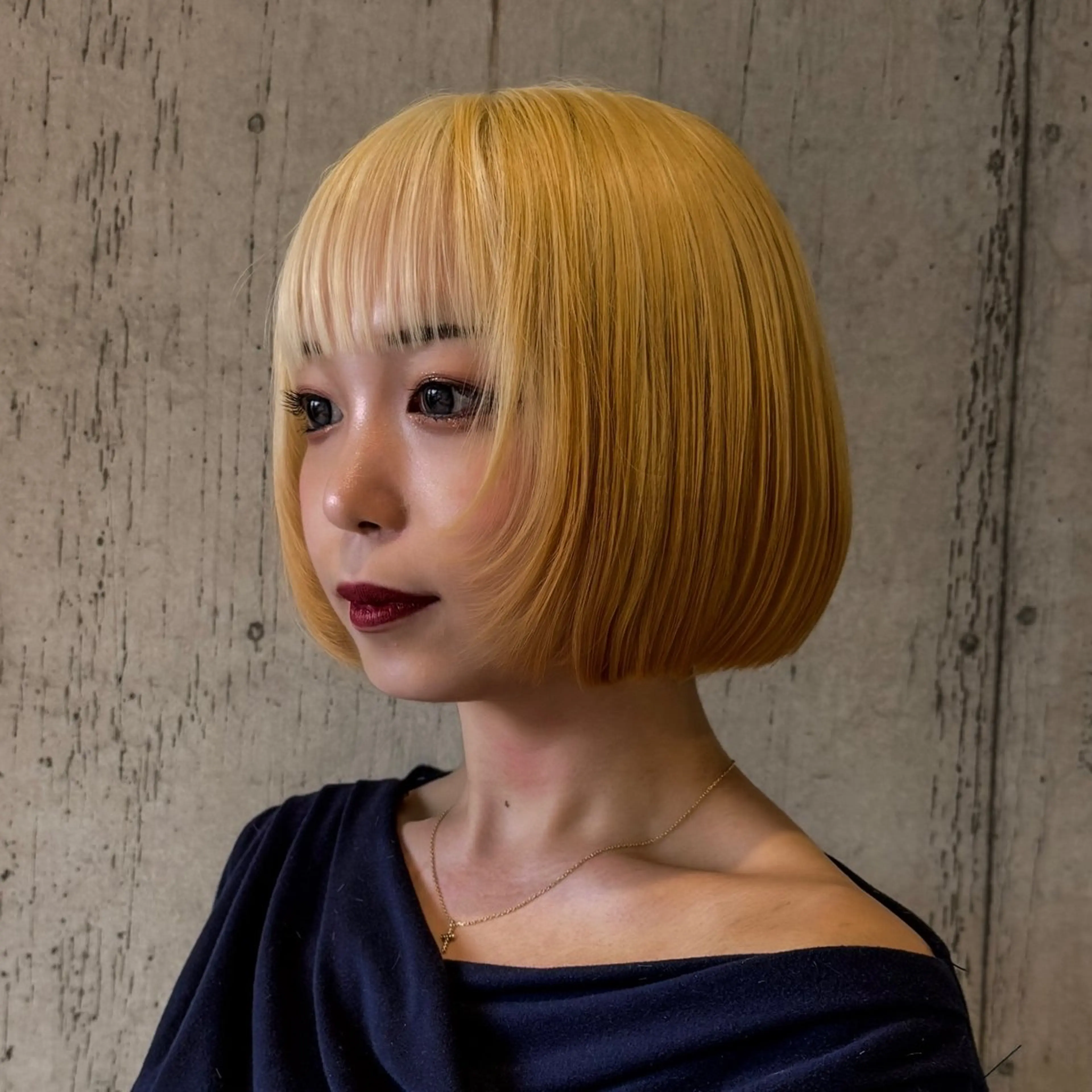 ショート カラー ボブレイヤー ボブ レイヤーカット カット ヘアカラー トリートメント ヘッドスパ 透明感/血色カラー/ 似合せレイヤー/ゆいのヘアスタイル