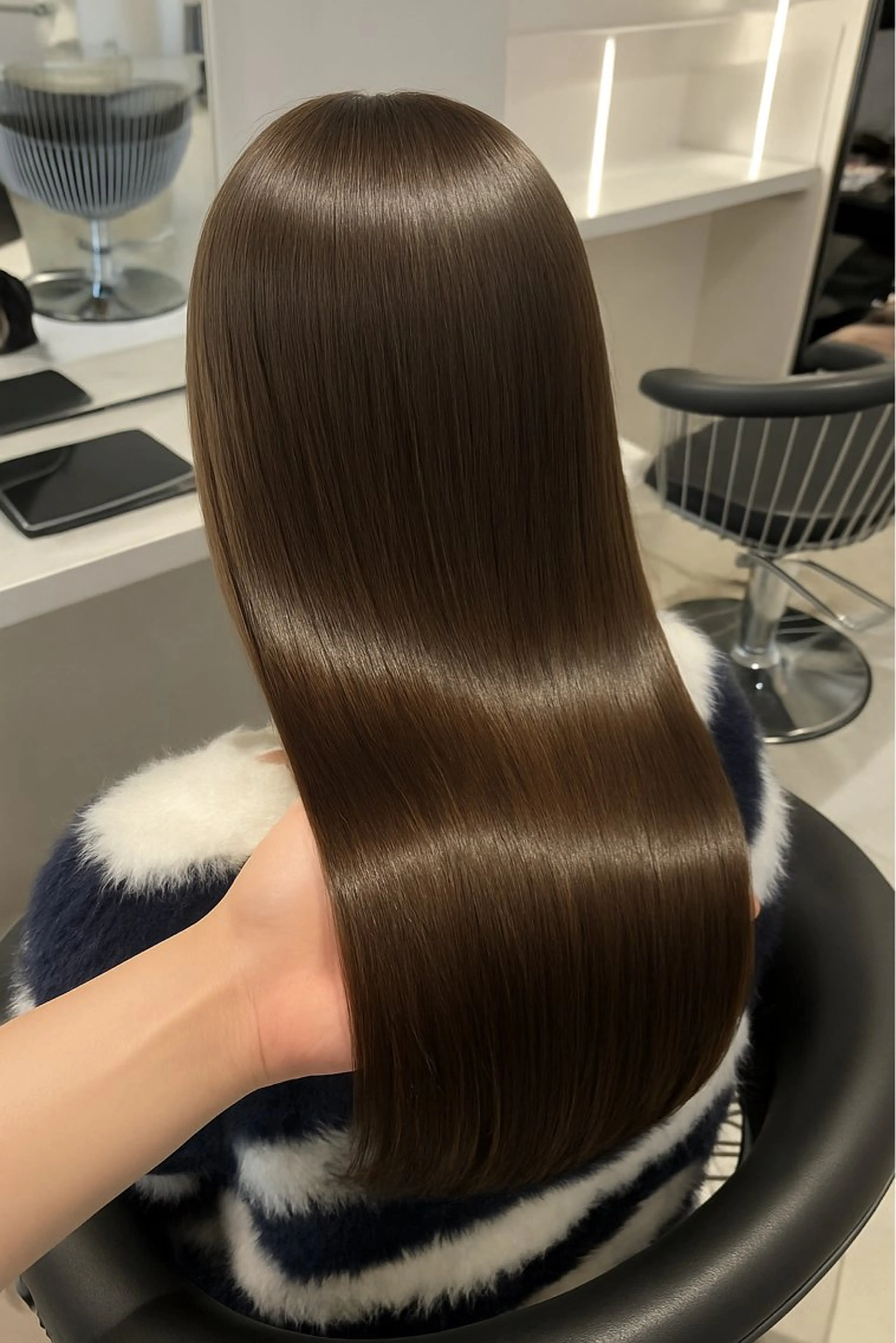 セミロング トリートメント 池袋/縮毛矯正/ 髪質改善/【光輝】のヘアスタイル