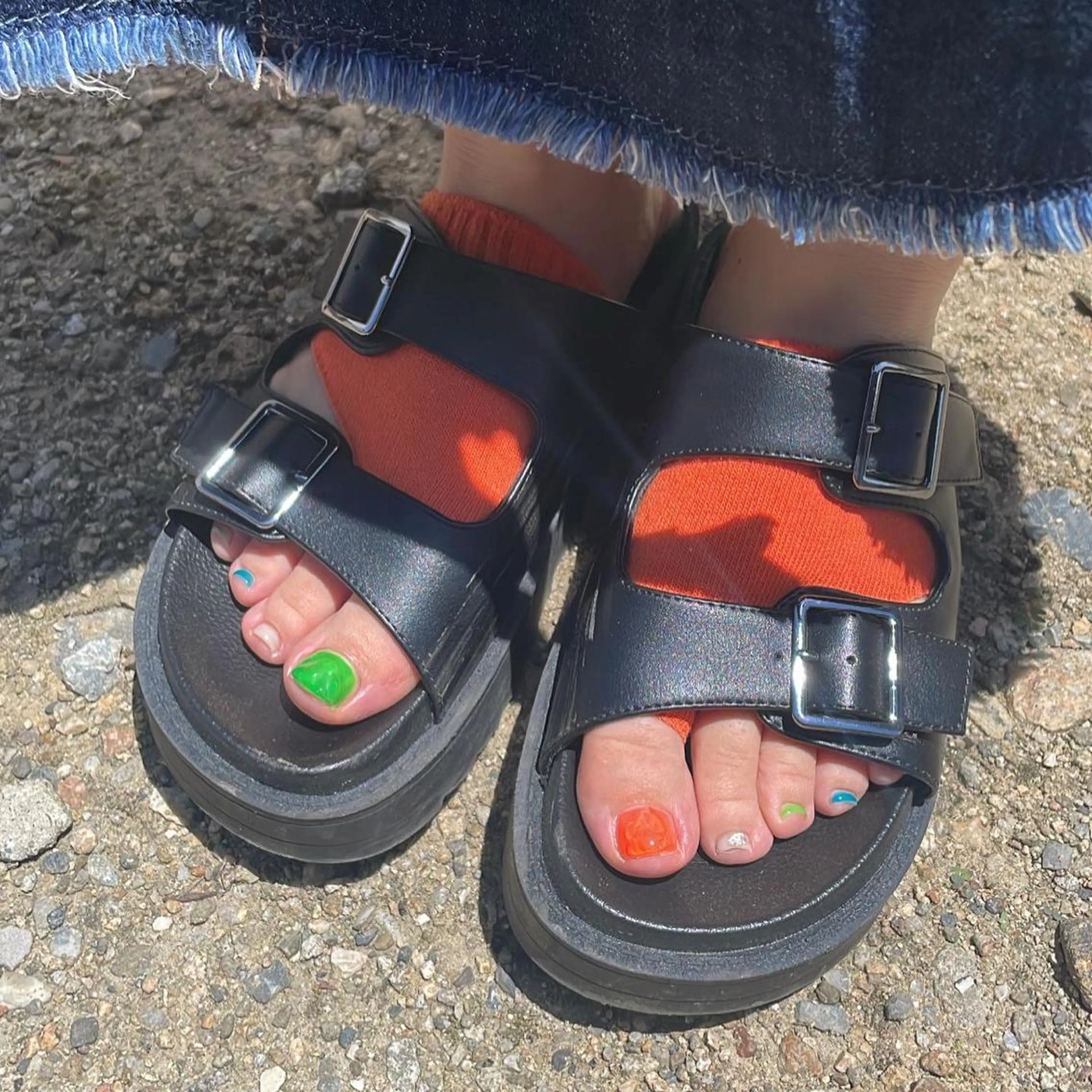 ネイル フットネイル Lofinails ちひろのネイルデザイン