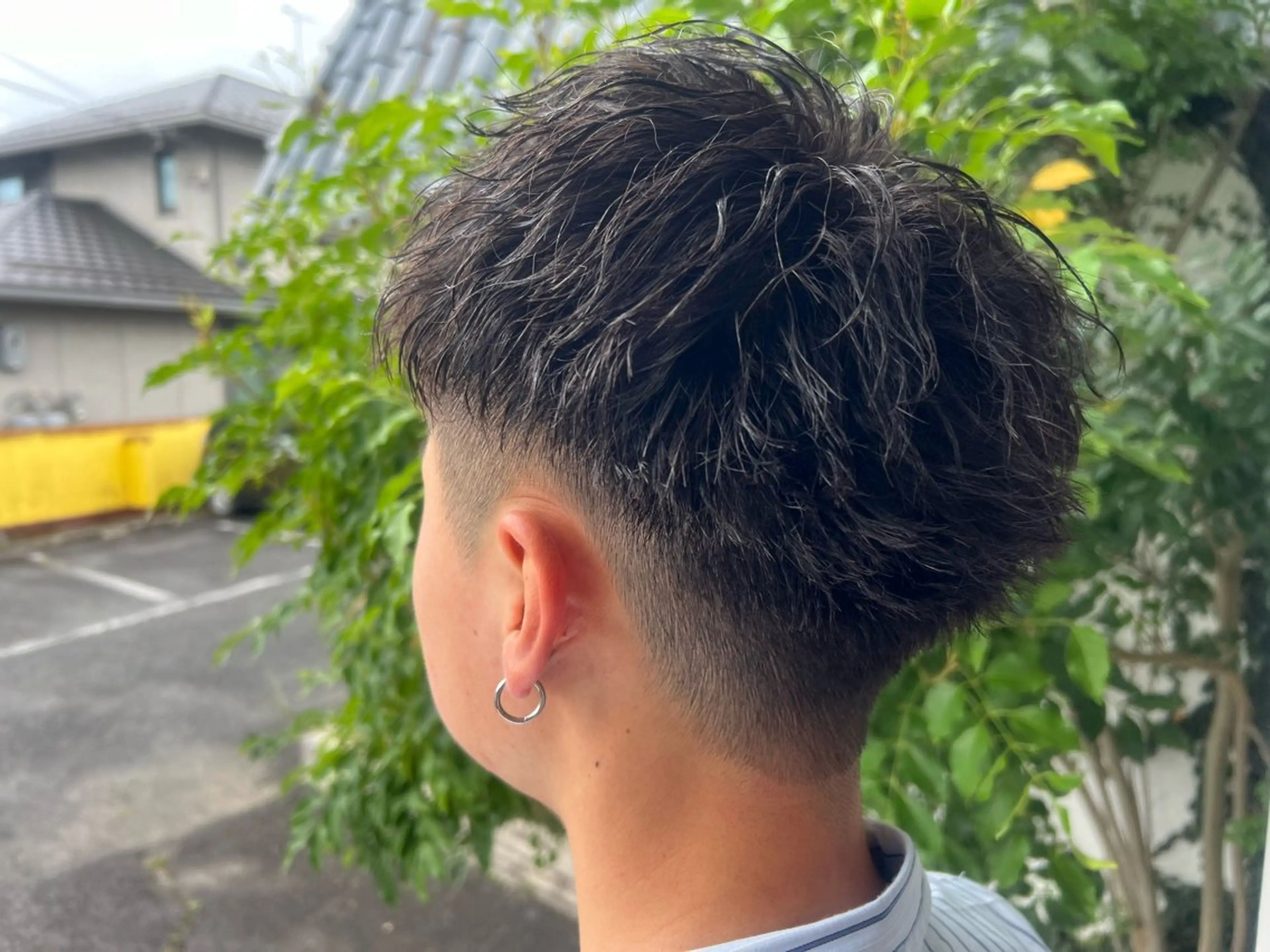 メンズカット×眉カット×シャンプーの写真