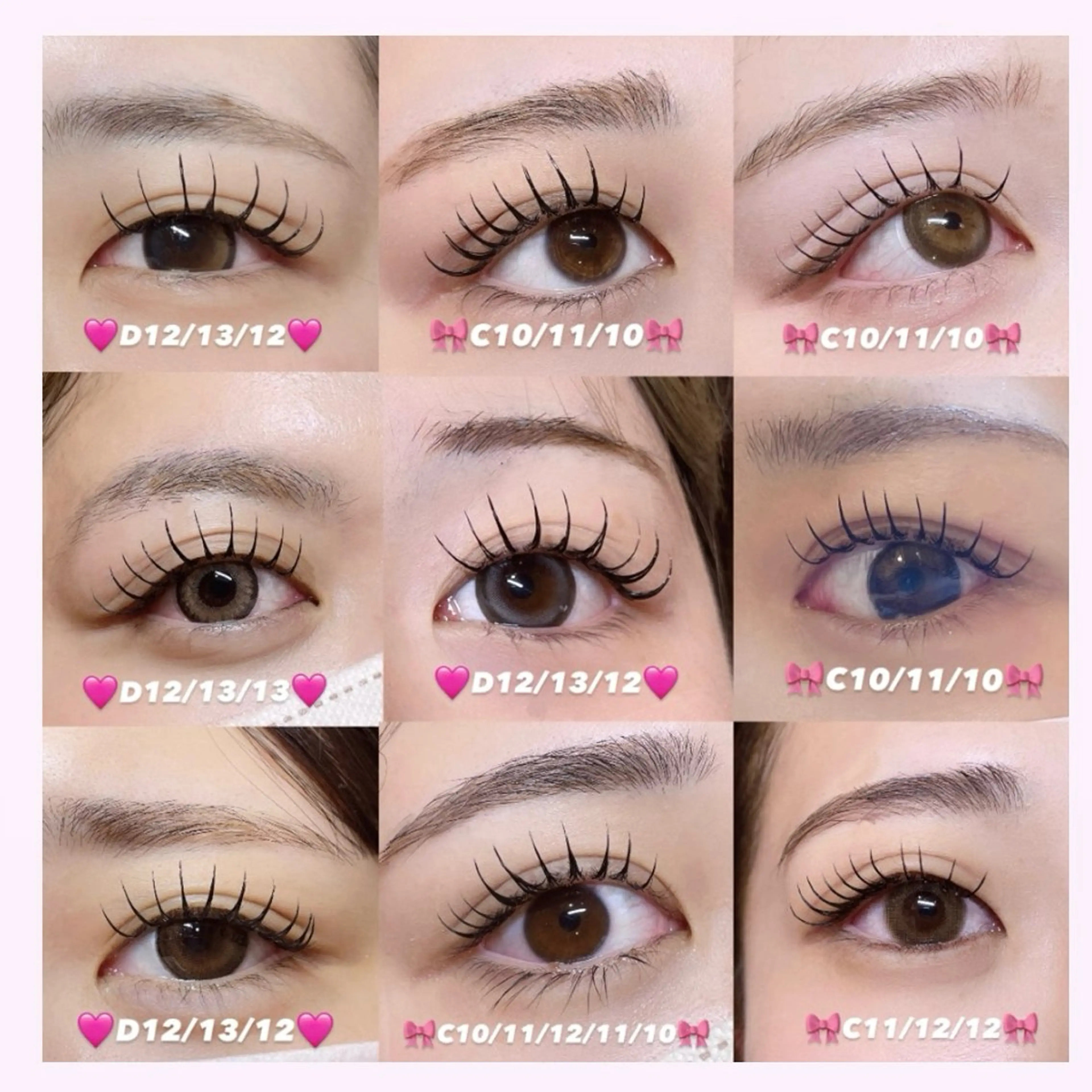 マツエク・マツパ マツエク Mell Yuuna ♡パリエク /束感のマツエク・マツパデザイン