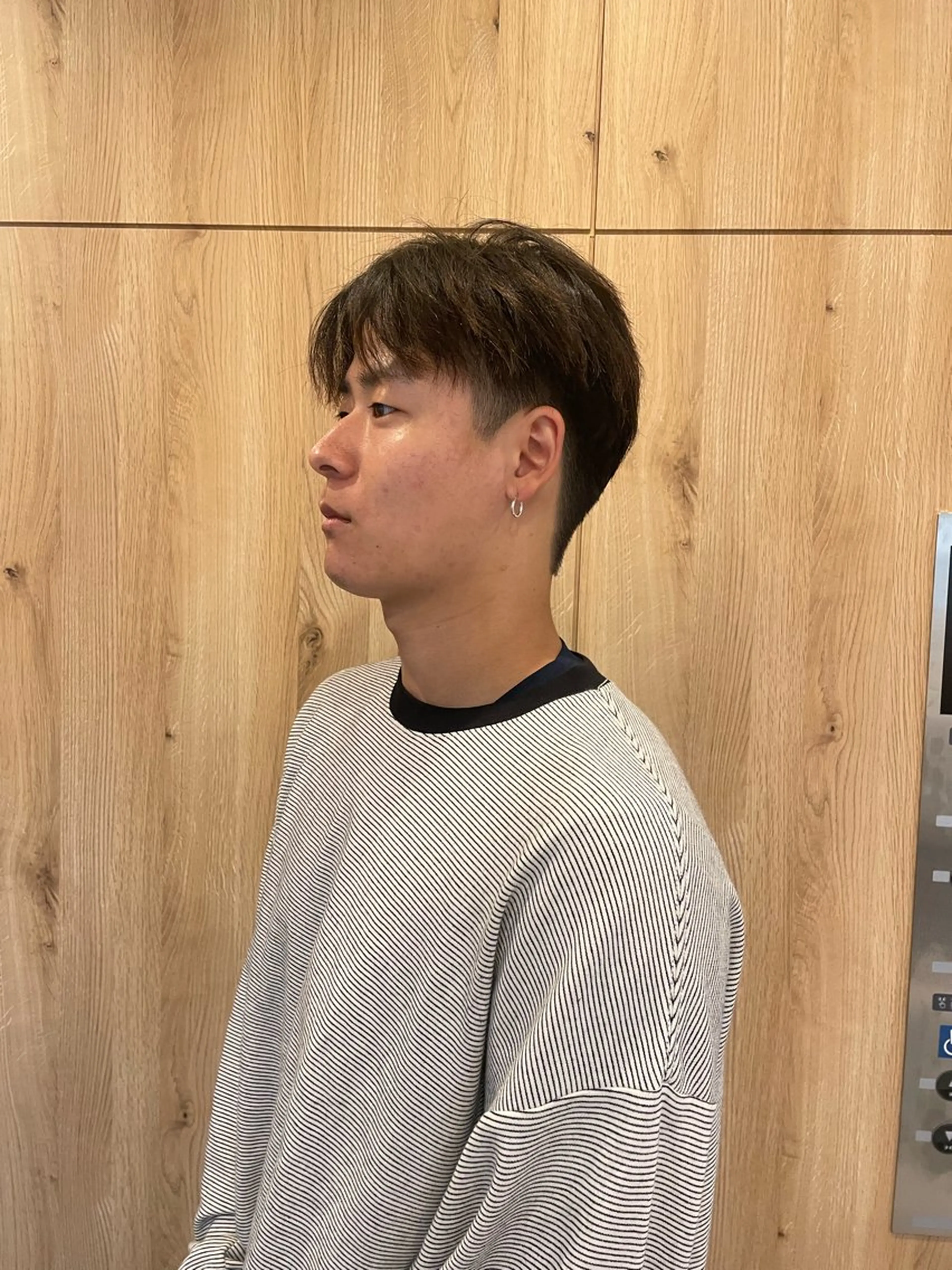 メンズ tsuki /天王寺 /カラー/ボブカットのヘアスタイル