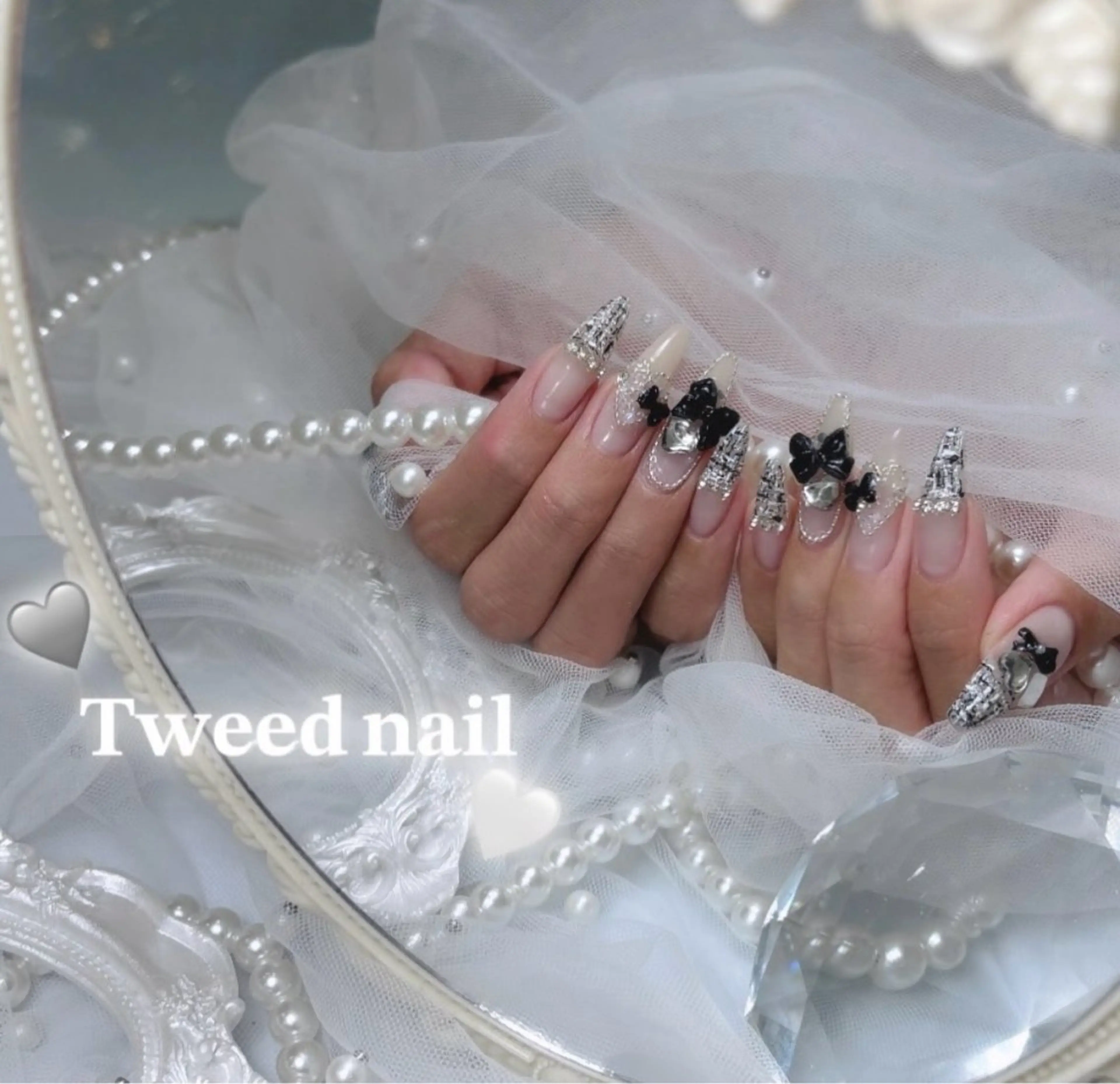 ネイル アートネイル ♡エルバイノリコ 吉澤【パラジェル有】のネイルデザイン