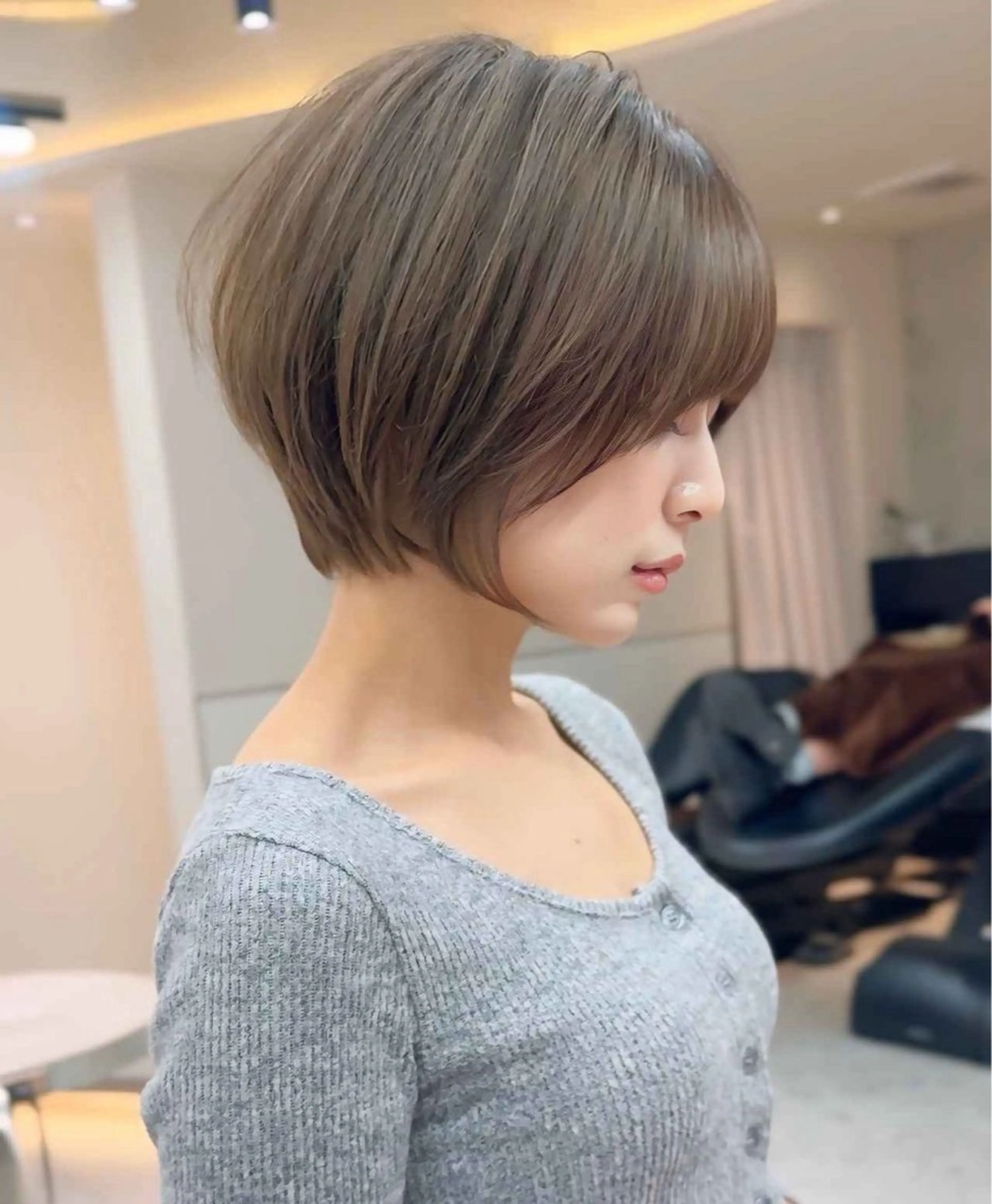 ショート ショートヘア 杉崎 朝佳のヘアスタイル