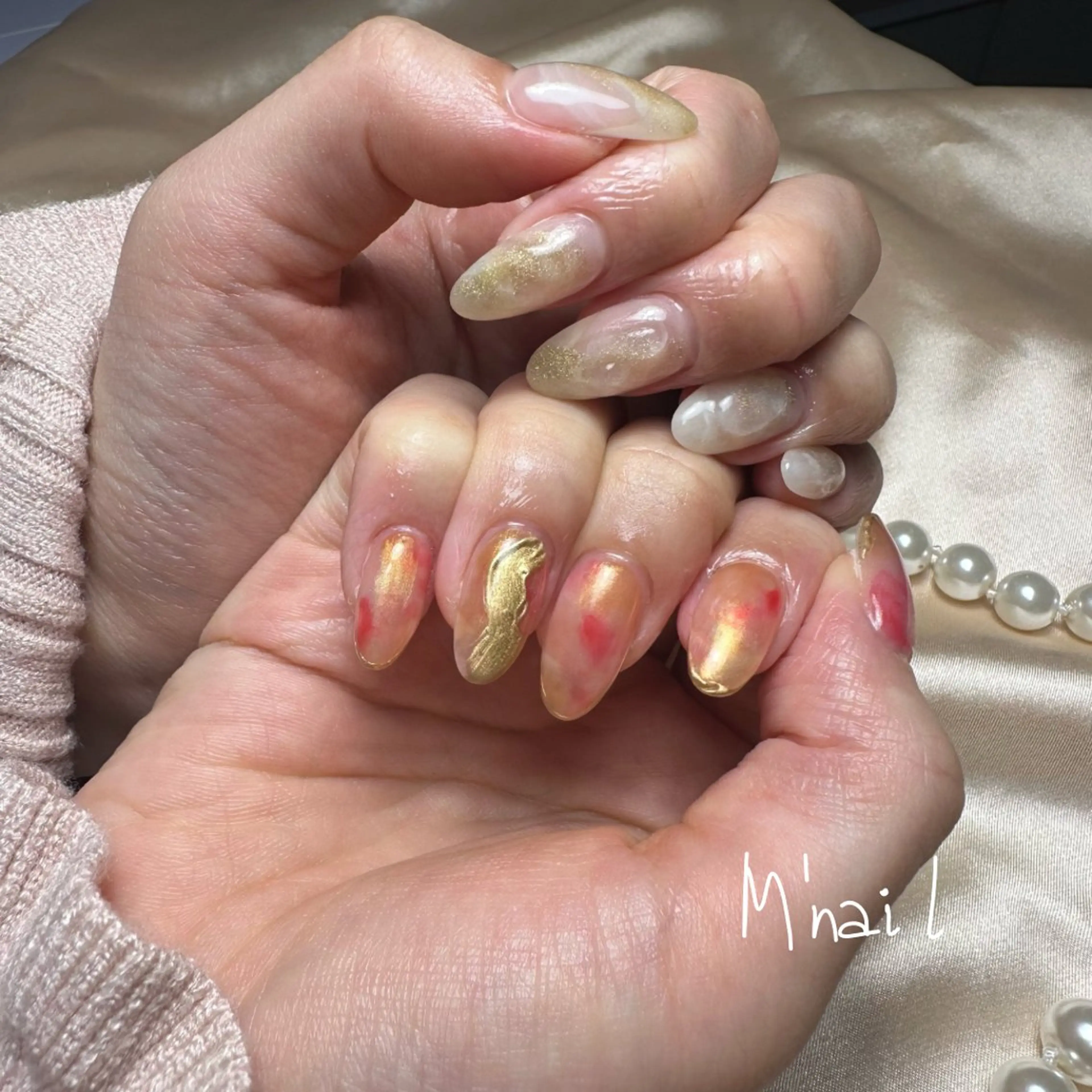 ネイル ハンドネイル M' nailのネイルデザイン