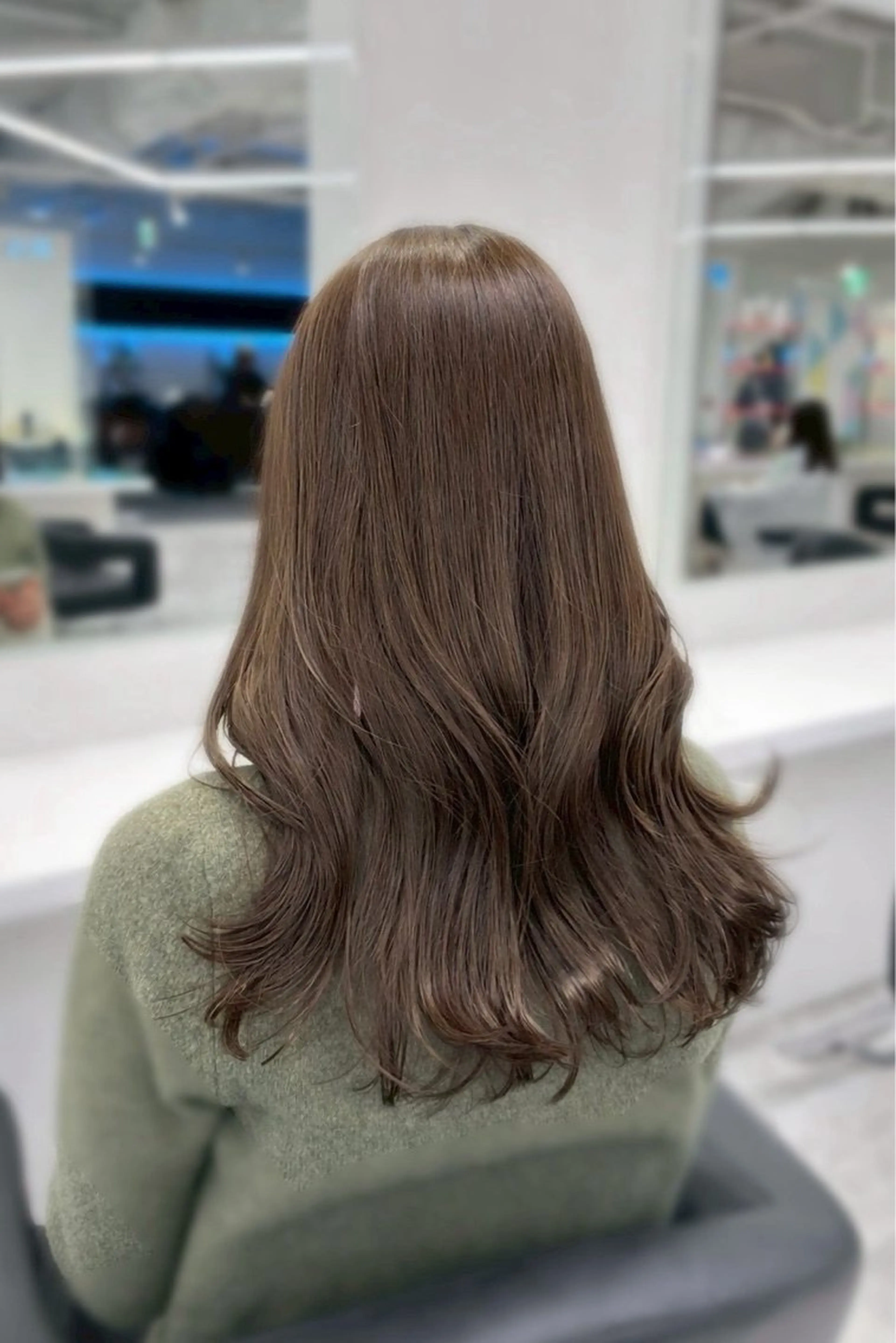 セミロング カラー 🦋艶出しワンカラー 🦋MASAKIのヘアスタイル