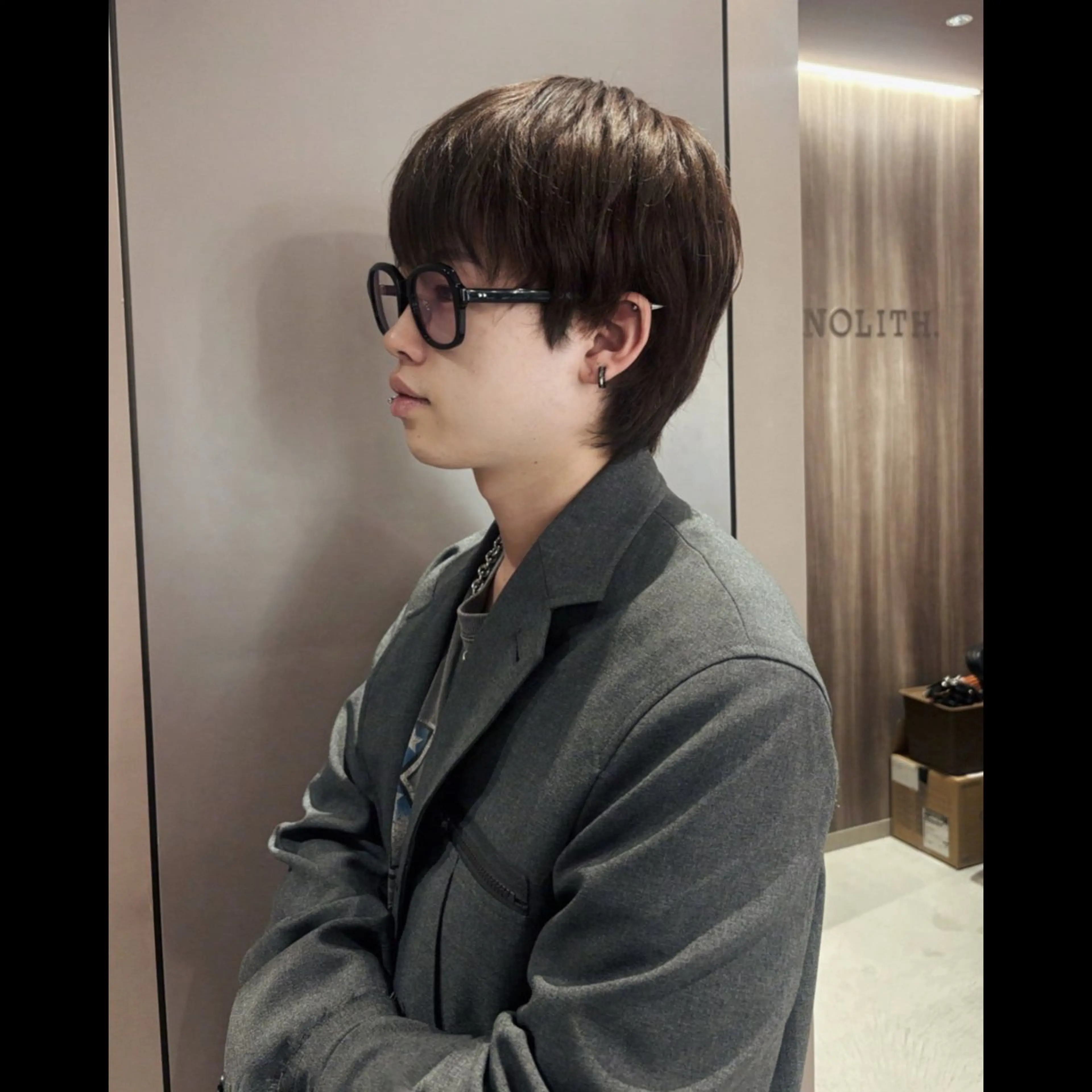 ショート ヘアカラー 彩名/透明感カラー/ レイヤーカットのヘアスタイル