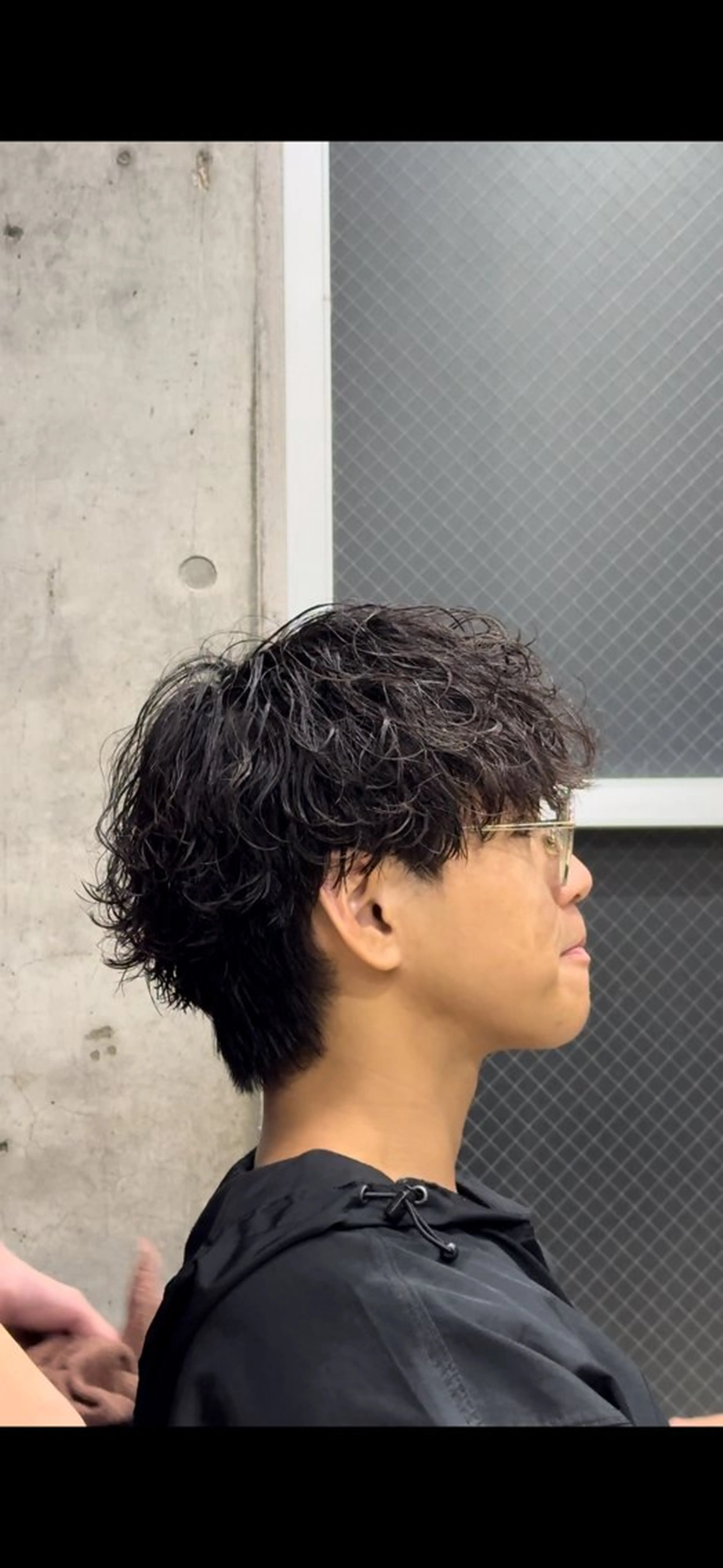 パーマ メンズ メンズパーマ 波巻きパーマ カット パーマ fifth 堀内新史のヘアスタイル