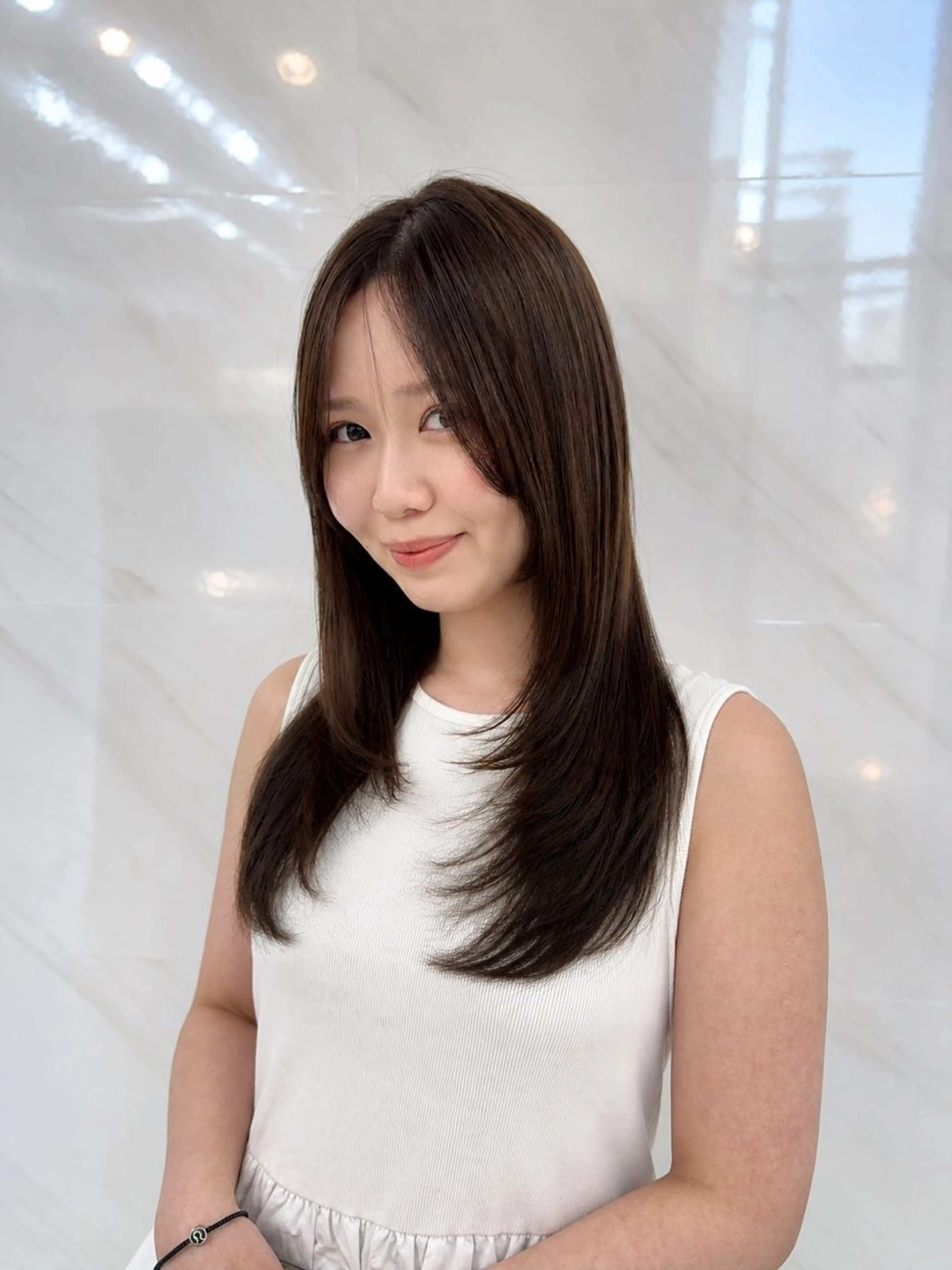 ロング 縮毛矯正×ボブ💎 髪質改善/木下のヘアスタイル