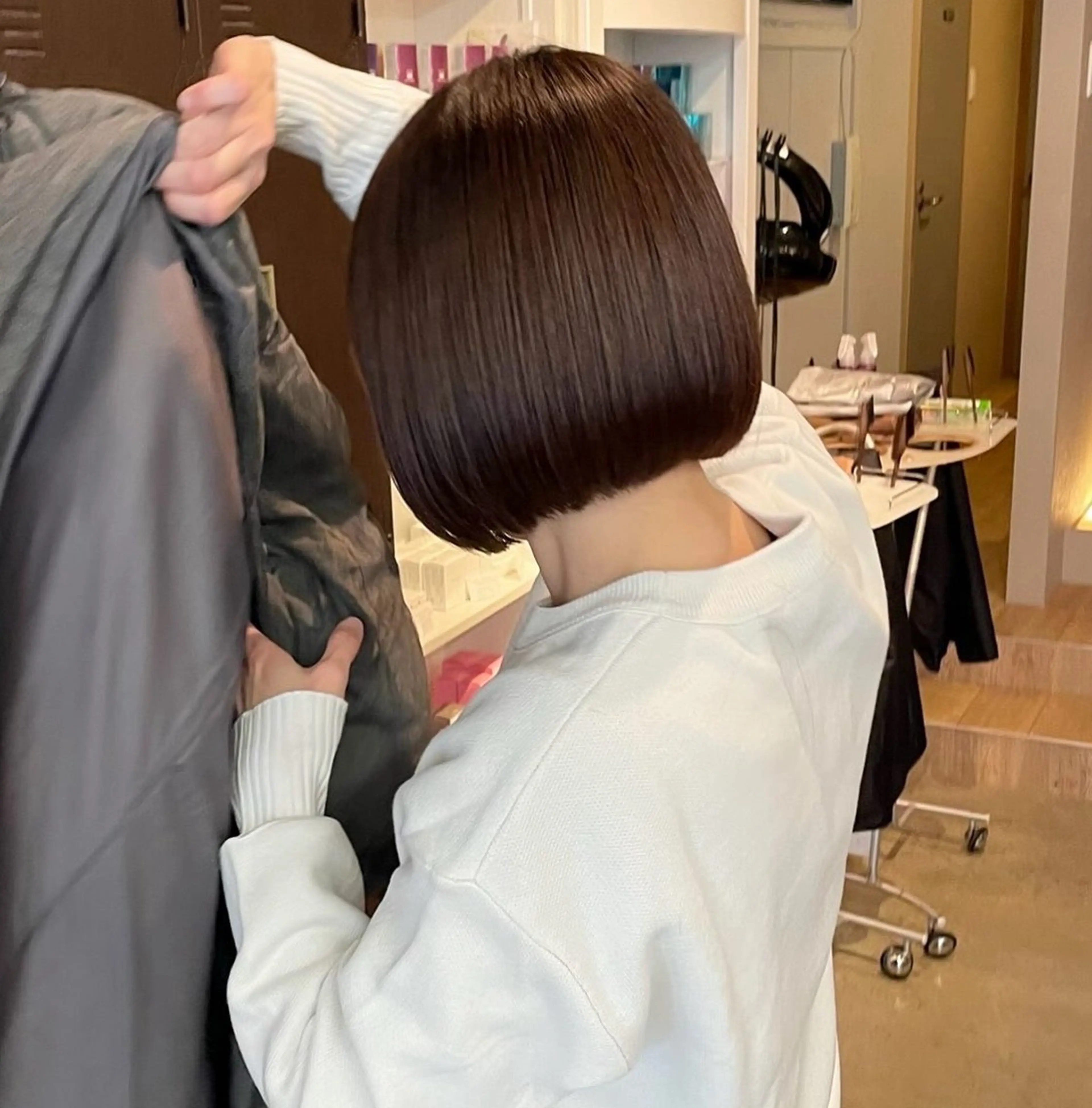 【minimo限定】1日1名様限定⛅️カット🌱(ボブ)の写真