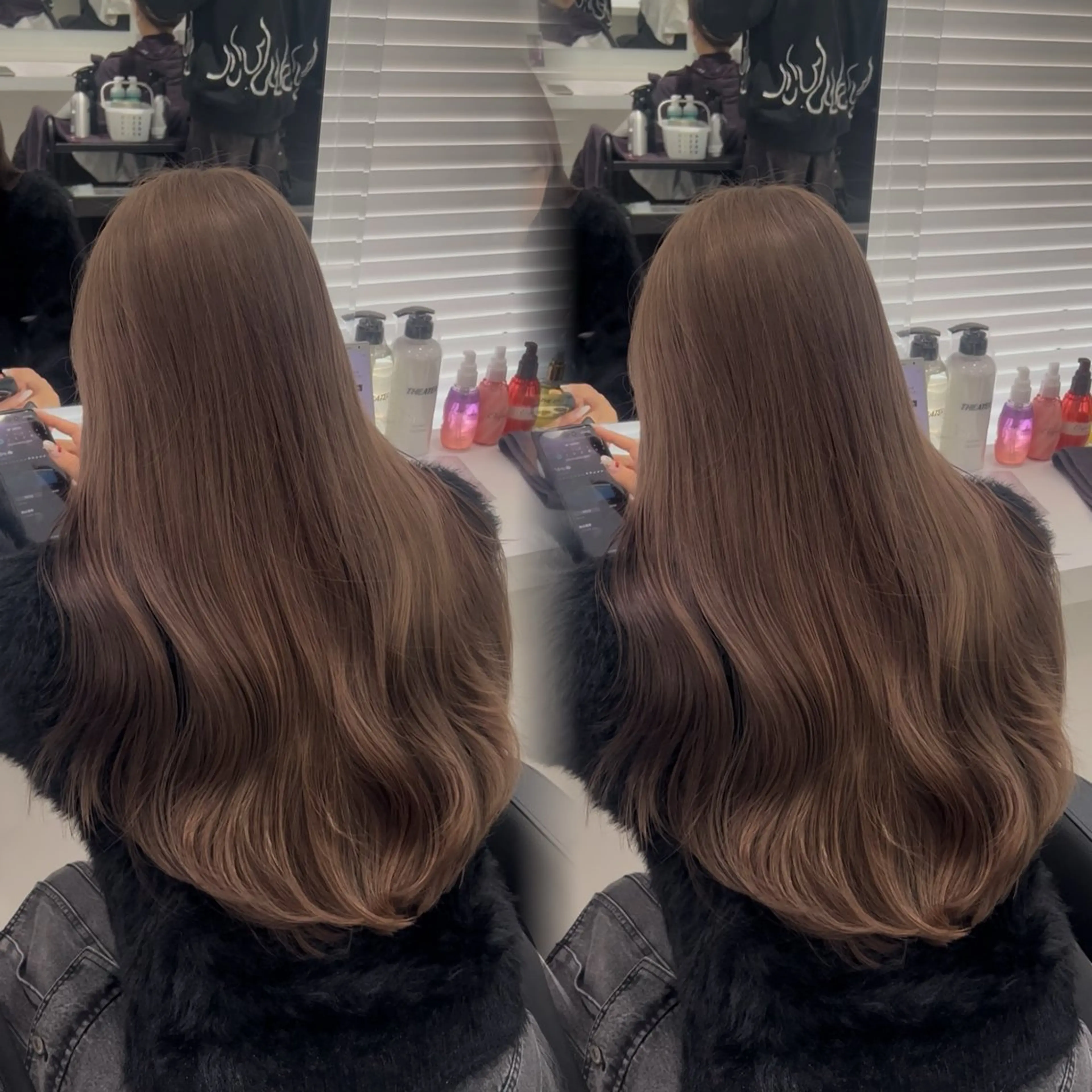 カラー ヘアカラー 🩶透明感ブリーチ カラー🩶 maoのヘアスタイル