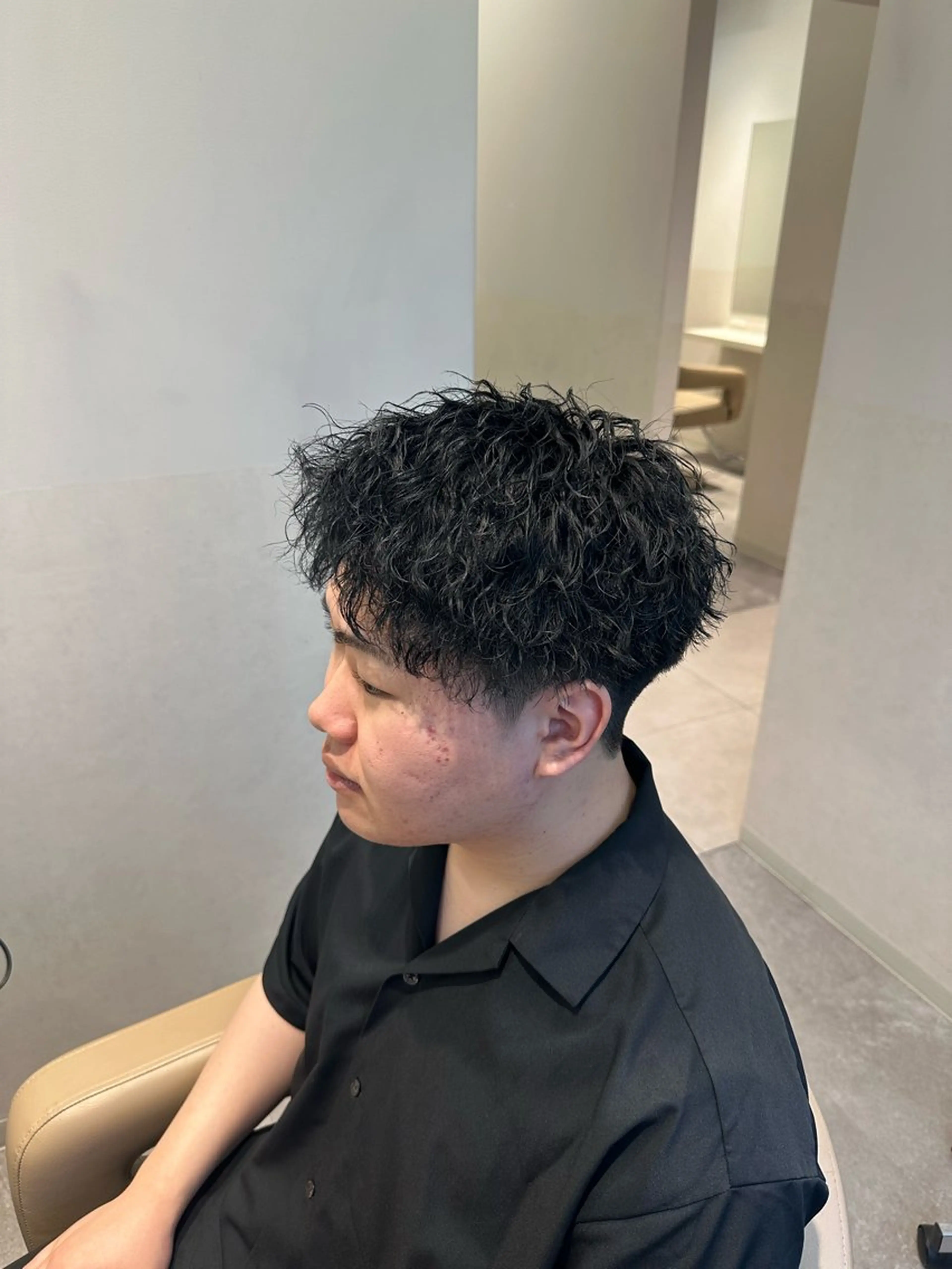 パーマ メンズ SALOWIN下北No.R店所属・下北沢／メンズ/ メンズパーマ/優樹のヘアスタイル