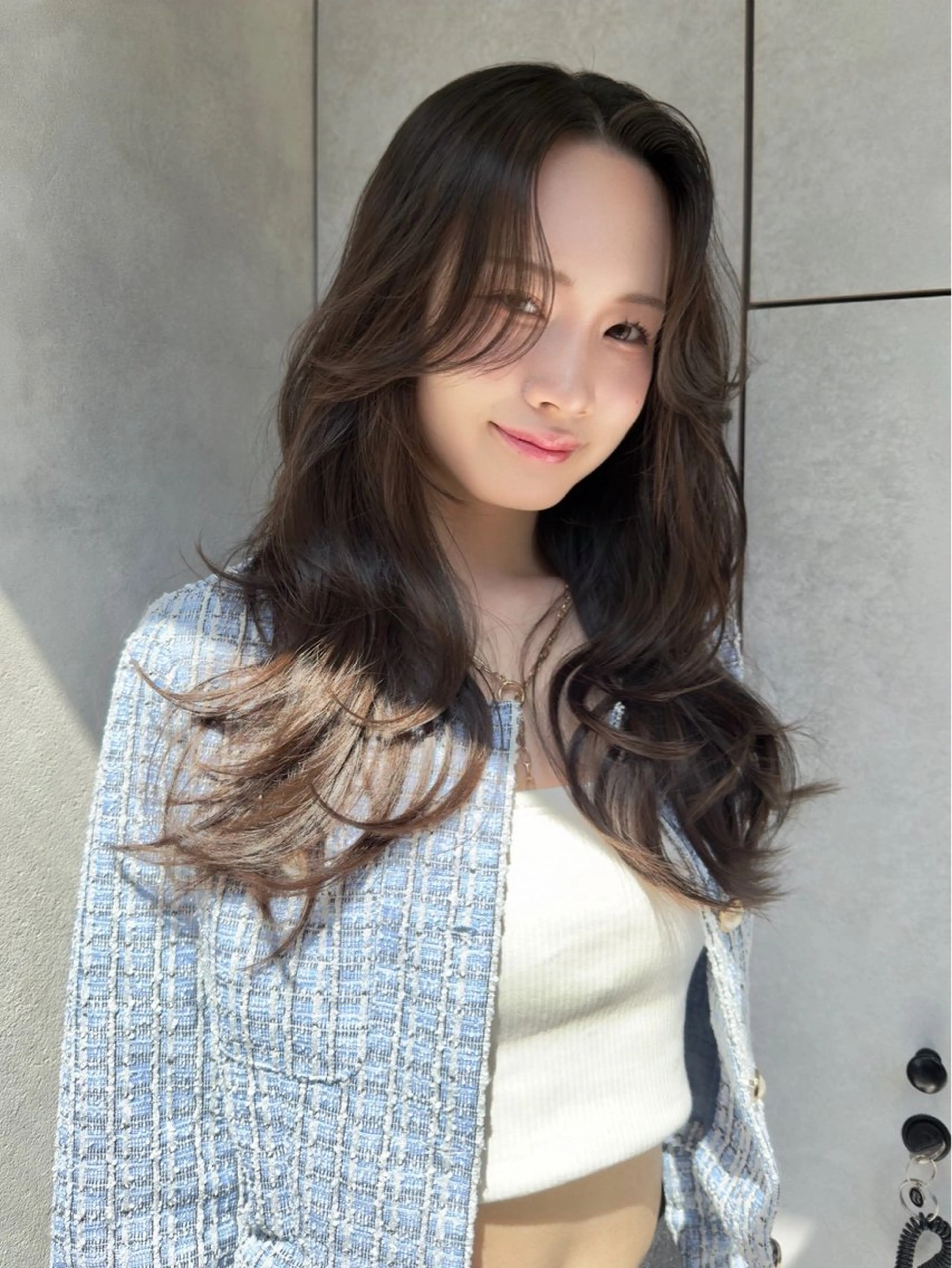 ロング Riru💜 カラーモデル募集中のヘアスタイル