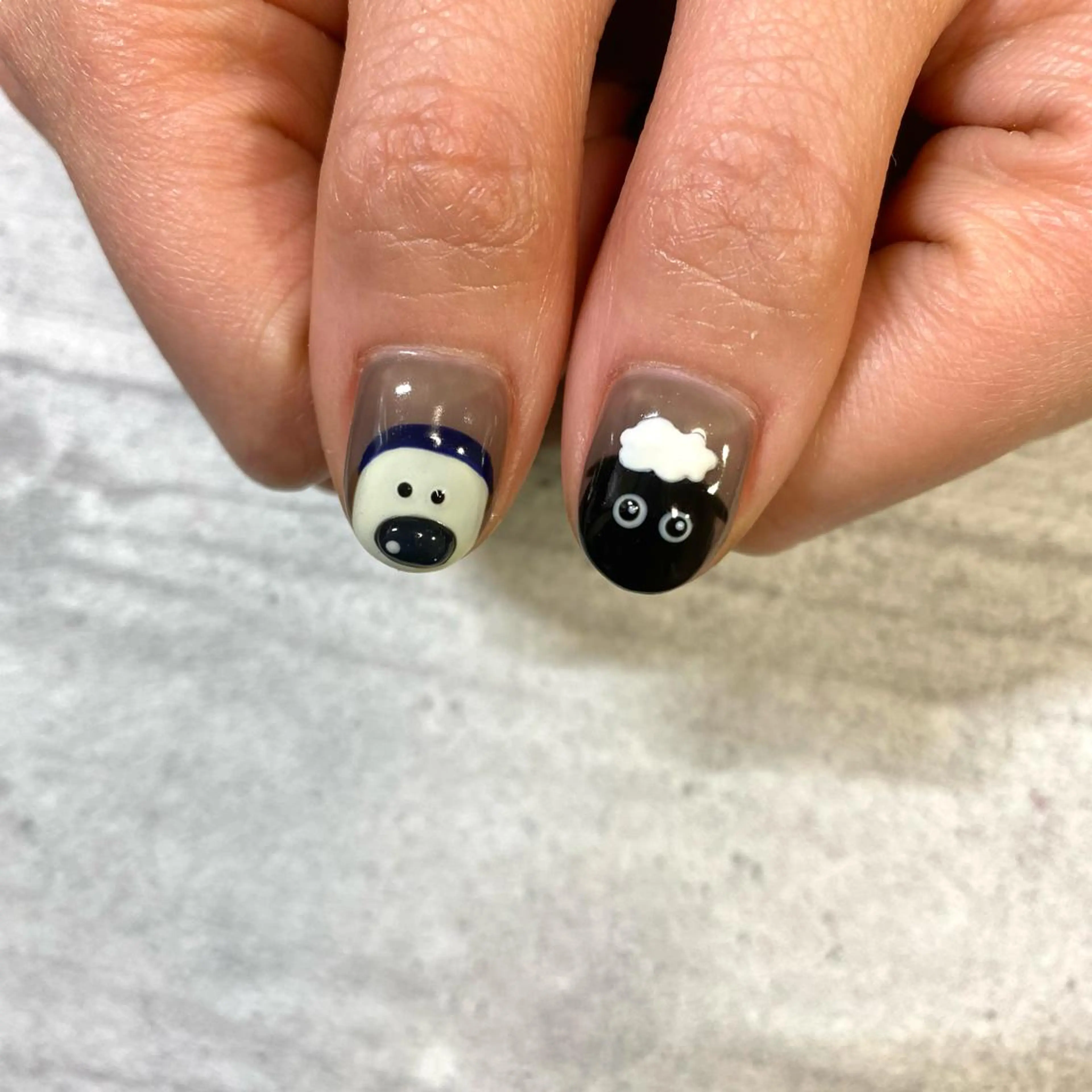 ショート カラー パーマ ヘアアレンジ メンズ キッズ ネイル マツエク・マツパ アイブロウ 今福鶴見ネイル 8(ｴｲﾄ)のネイルデザイン