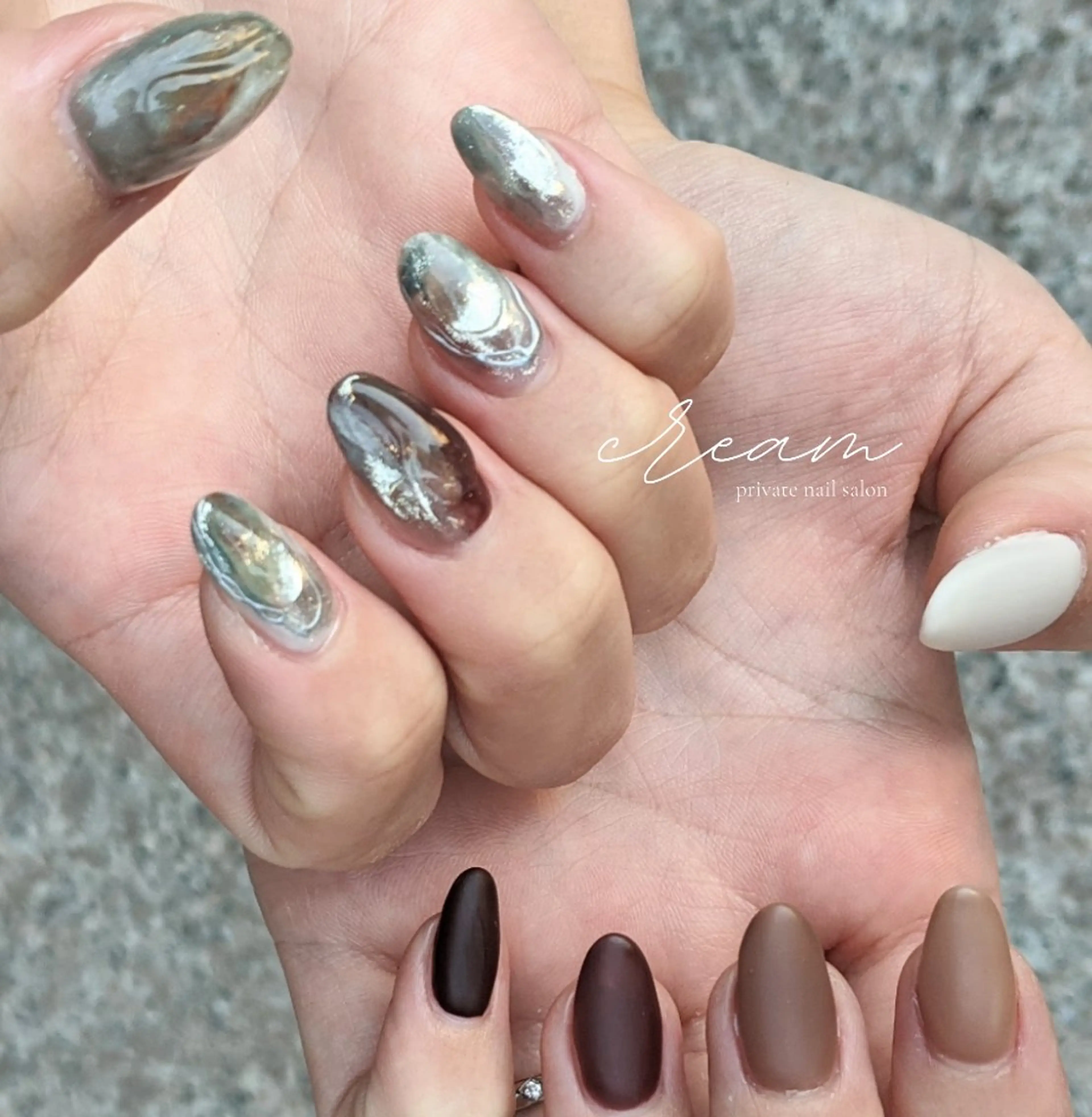ネイル アートネイル 持ち込み cream. nailのネイルデザイン