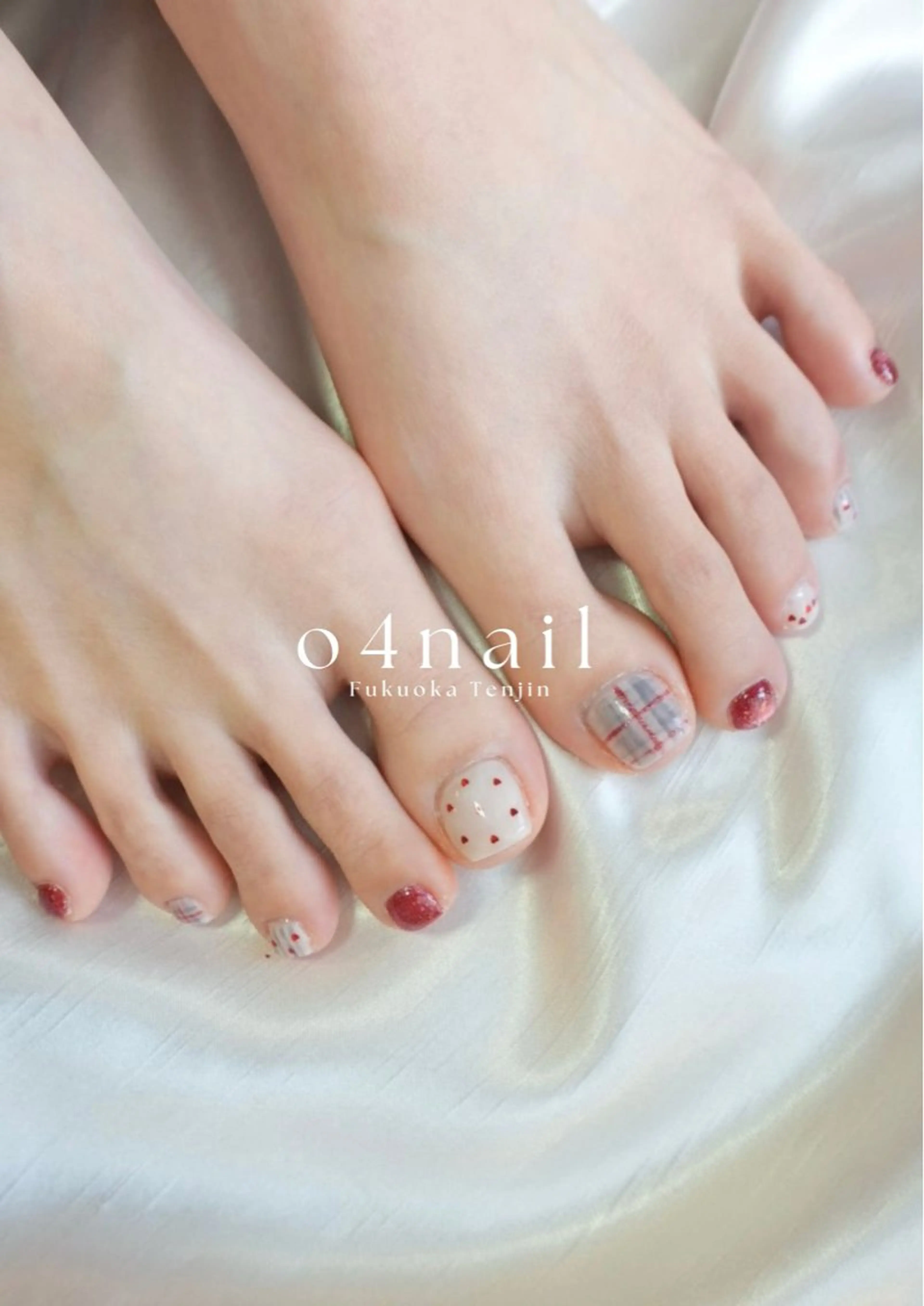 ネイル フットネイル o4nail___ ARISAのネイルデザイン