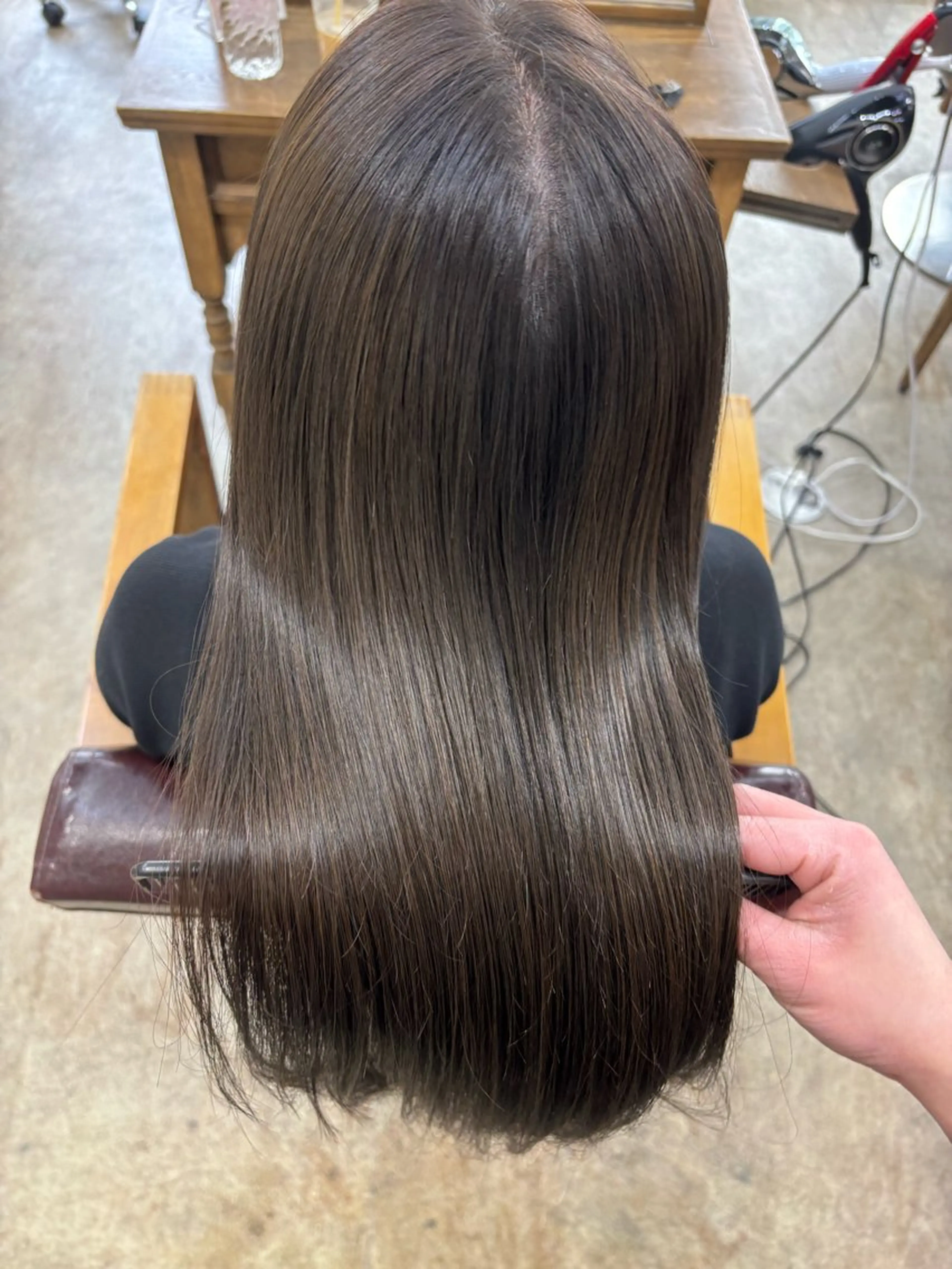 セミロング ヘアカラー 🫧透明感カラー🫧 AYANAのヘアスタイル