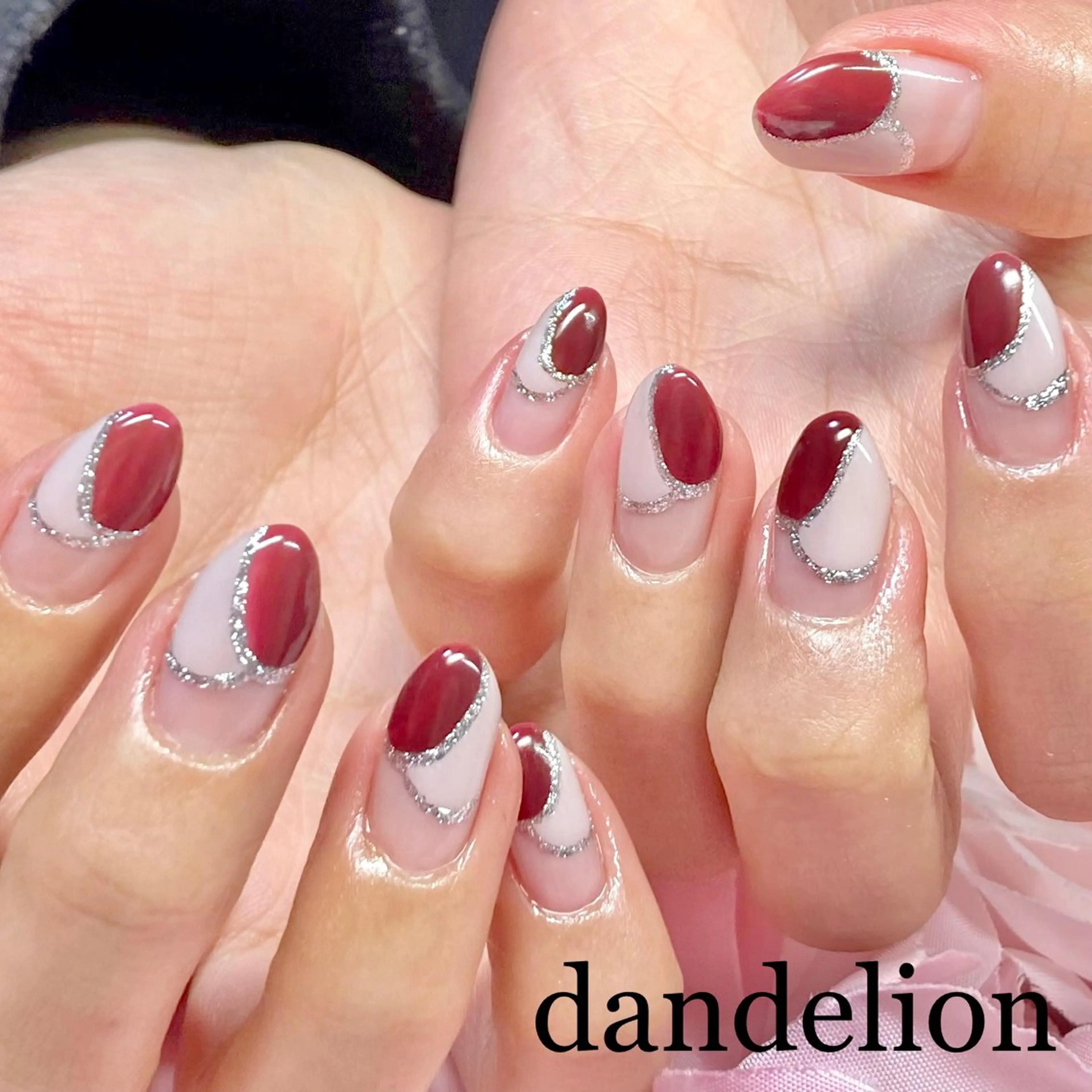 ネイル ハンドネイル ハンドケア dandelion ダンデライオンのネイルデザイン