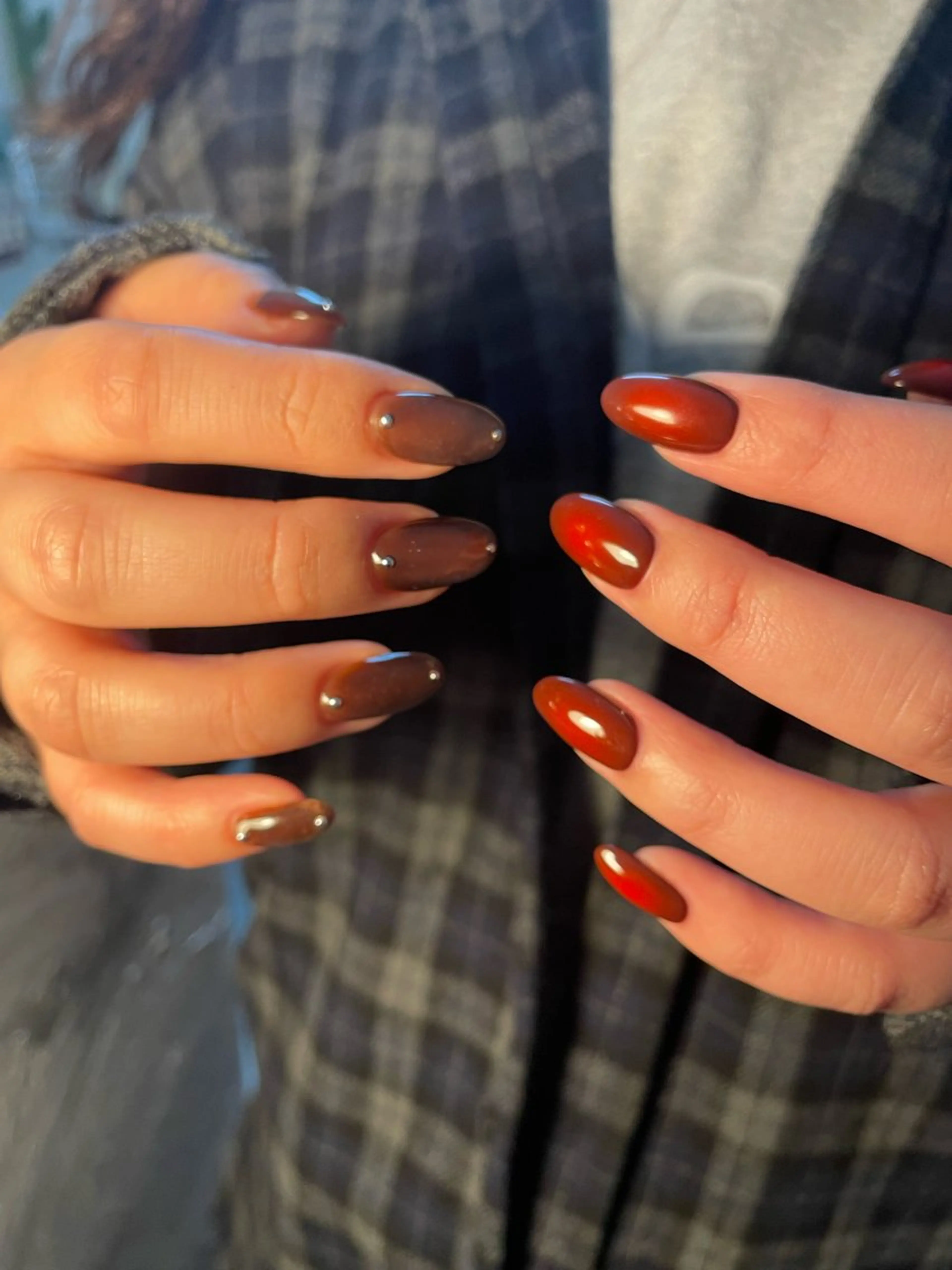 ネイル マグネットネイル ハンドネイル NAILSALON7 nanaのネイルデザイン