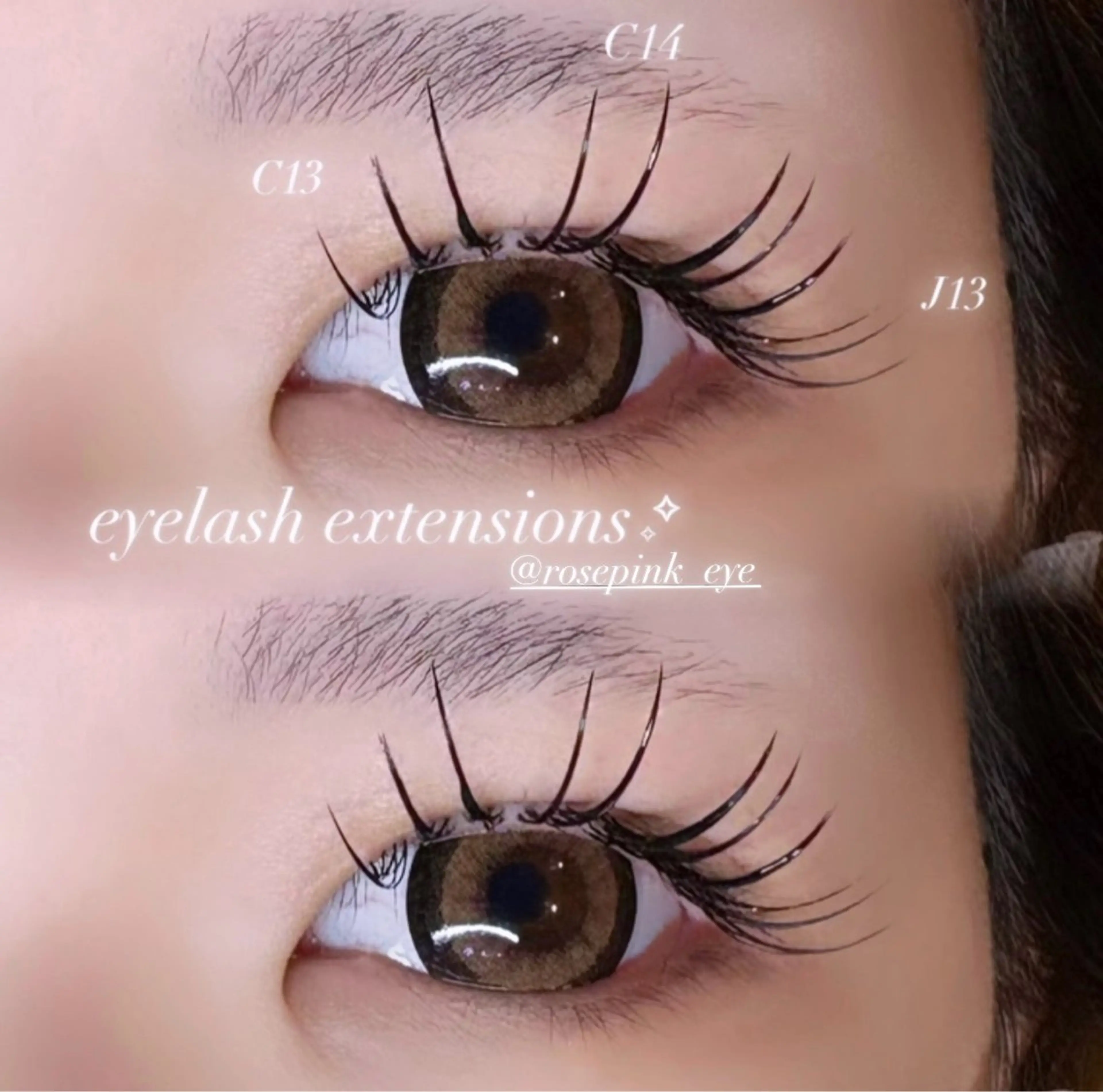 マツエク・マツパ マツエク rose pink所属・rose pink MIYUのマツエク・マツパデザイン