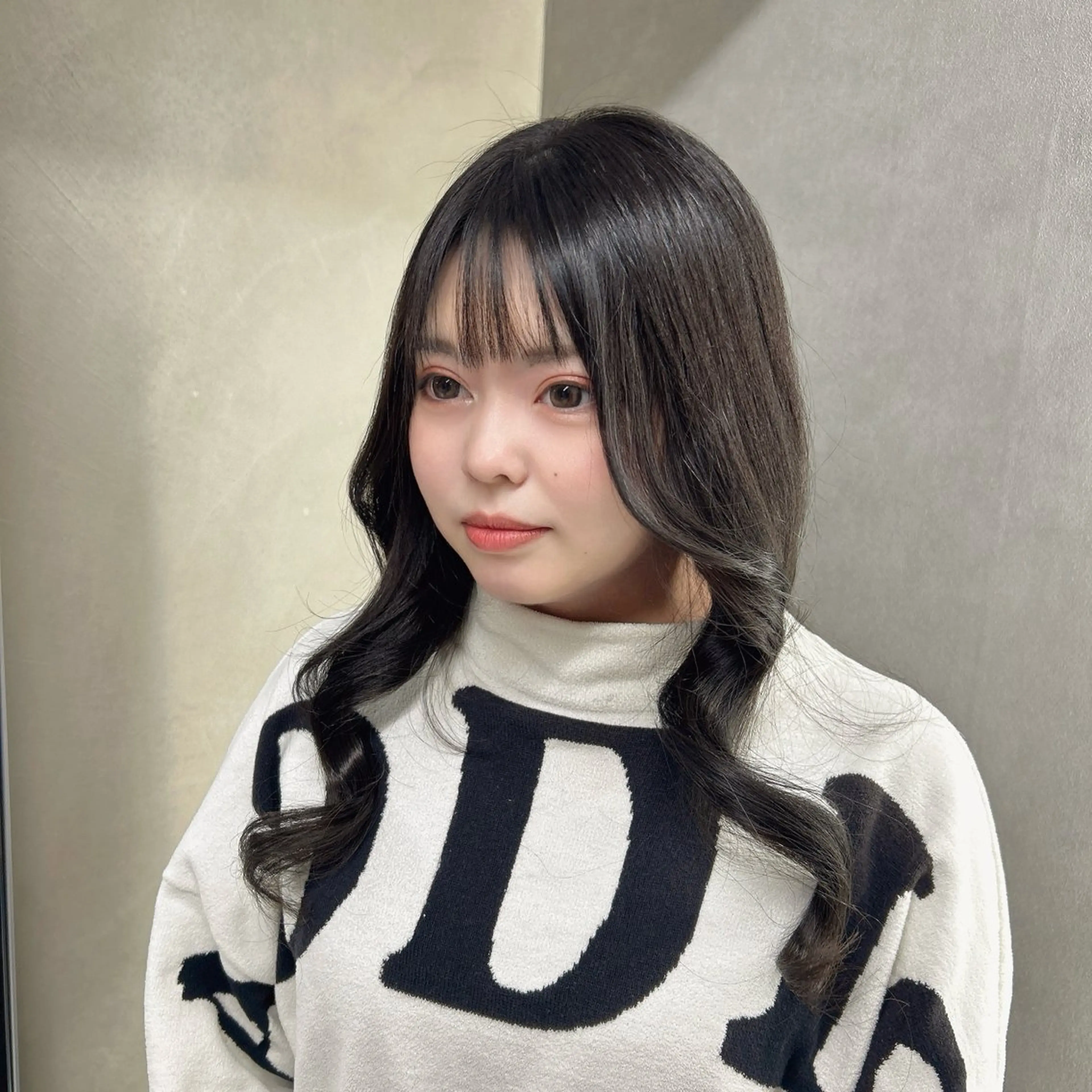 ロング カット ヘアカラー トリートメント 阿倍野/髪質改善 /縮毛矯正/坪田幸広のヘアスタイル