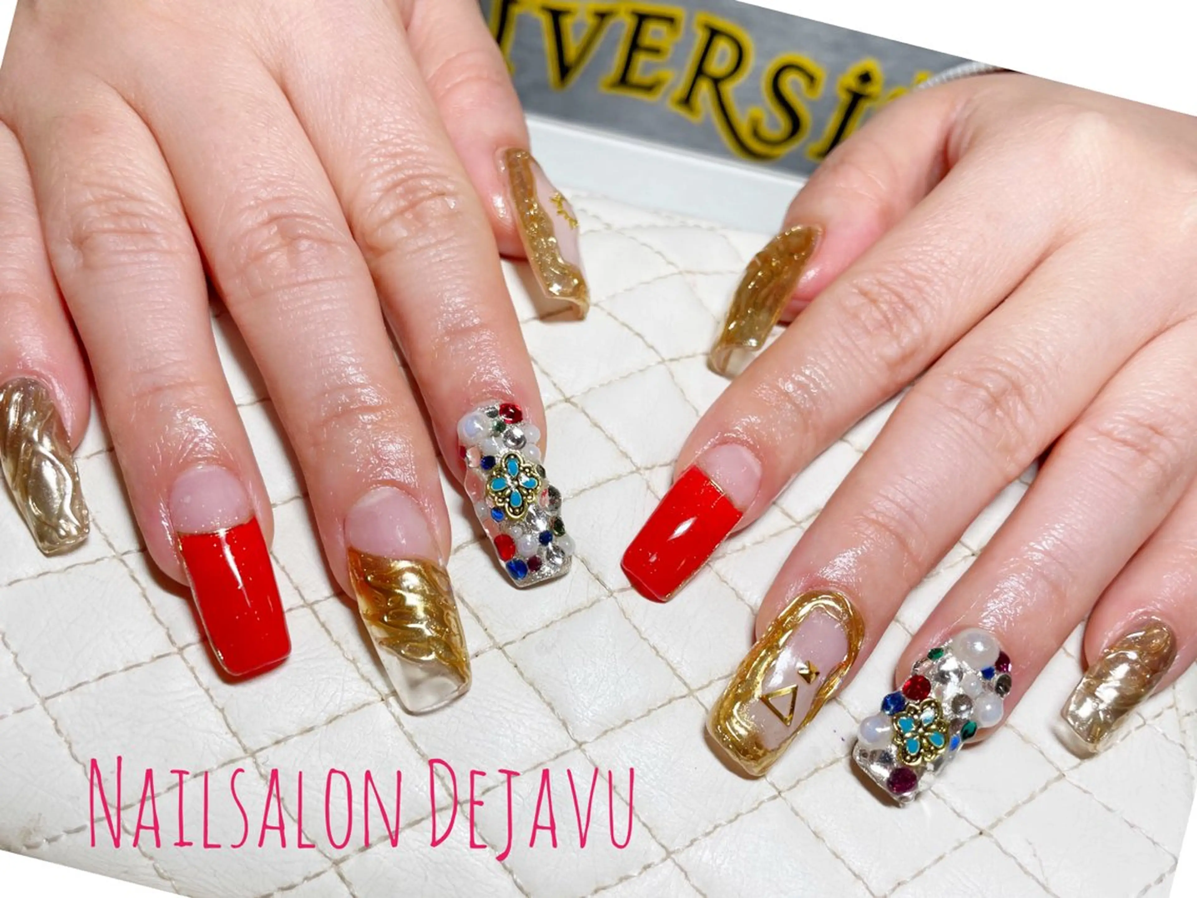 ネイル 持ち込み ハンドネイル Nail salon Dejavu 🌿のネイルデザイン