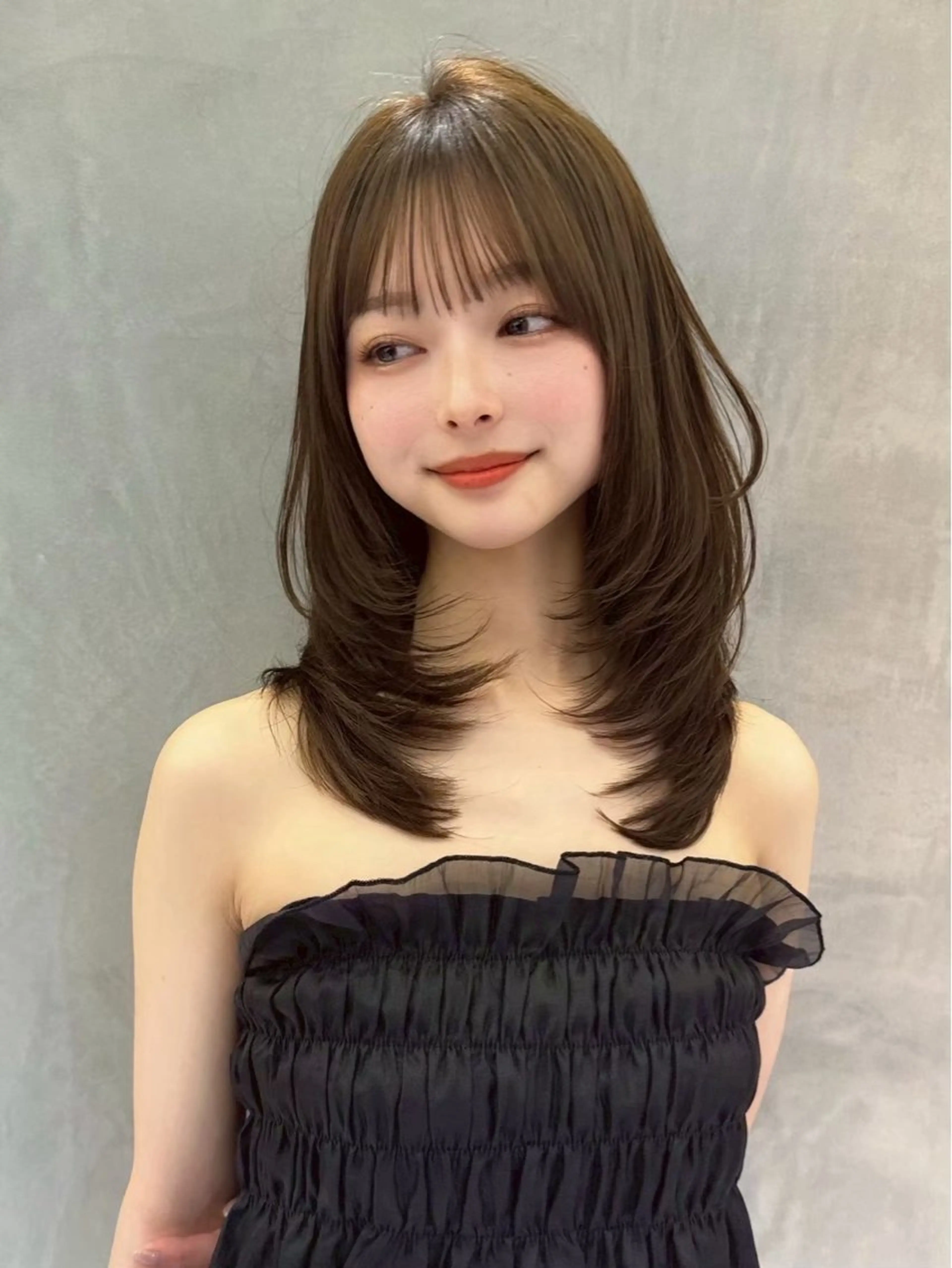 【ミニモ当日限定】似合わせカット＋艶カラー＋1stepトリートメントの写真