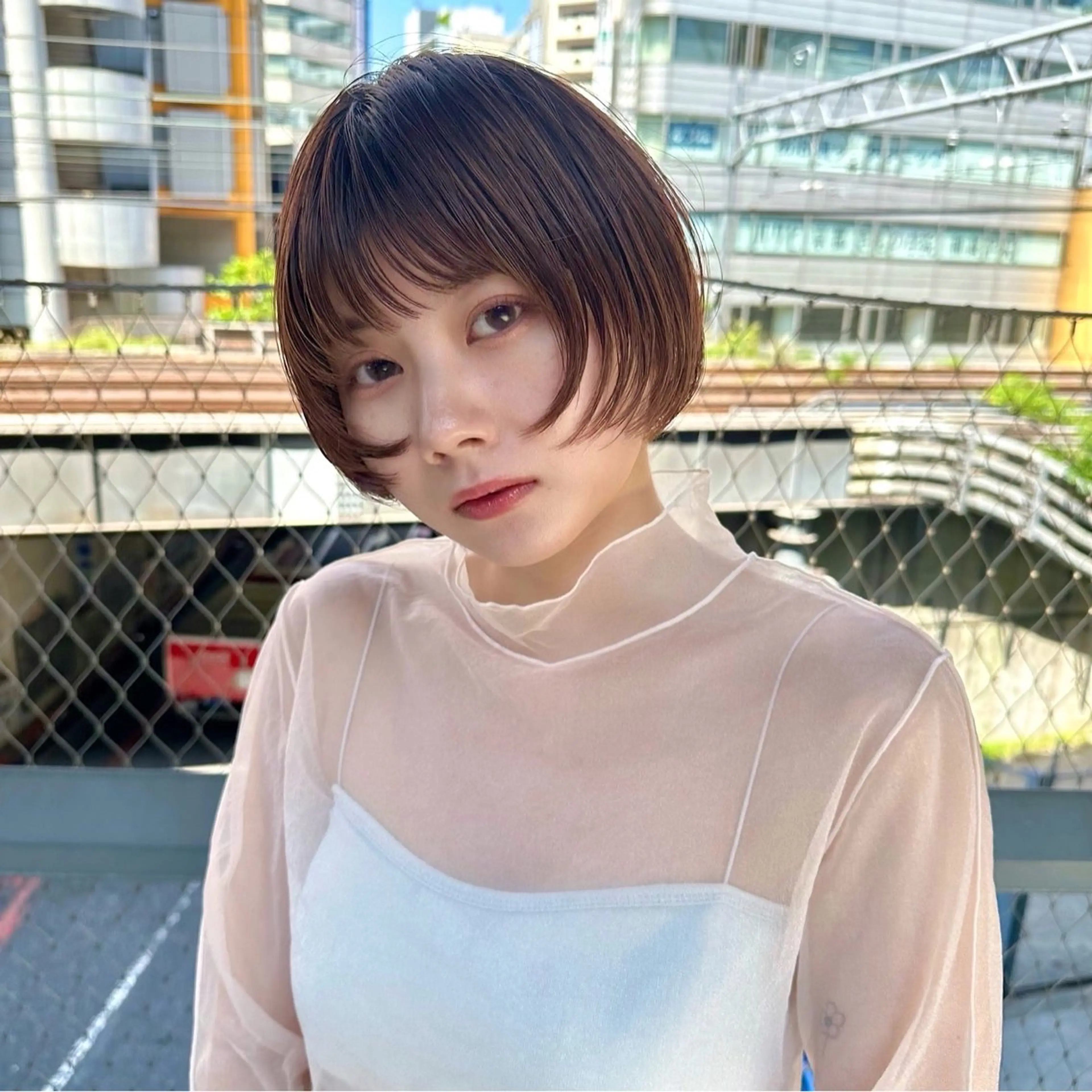 ショート カット 骨格診断で絶対可愛い ✨丸みショート✨凌弥のヘアスタイル