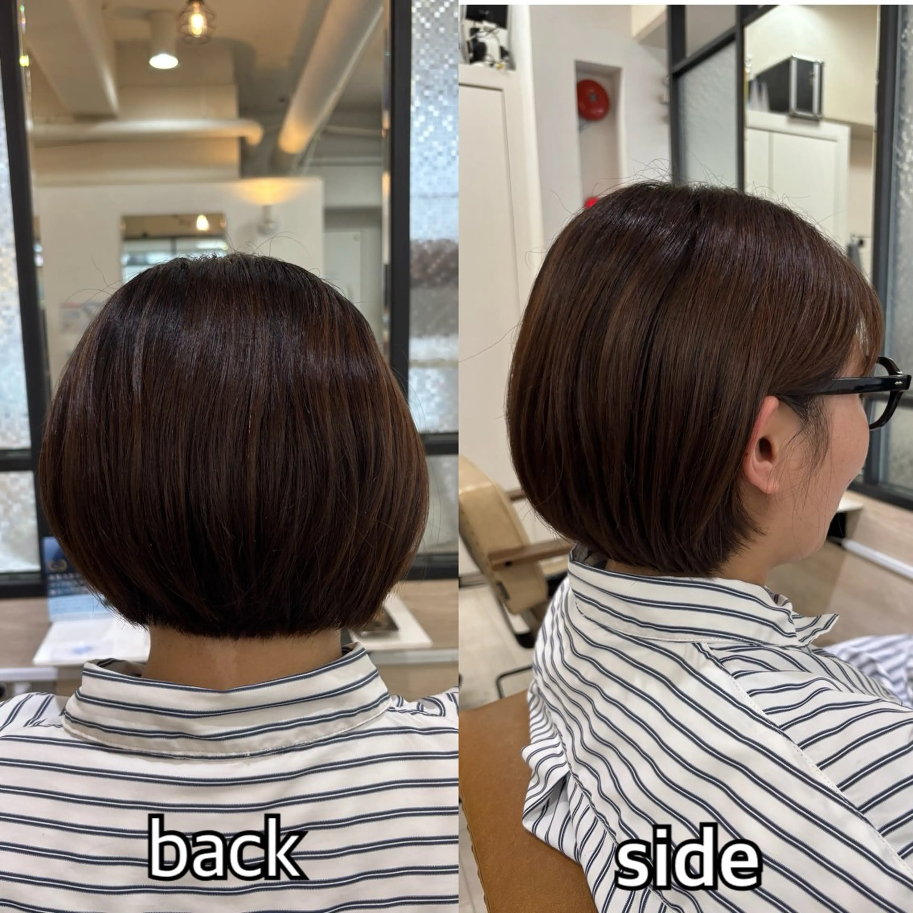 ショート ショートボブ ボブ ショートヘア HairMake NEW YORK所属・カットモデル募集/ 加藤美月のヘアスタイル