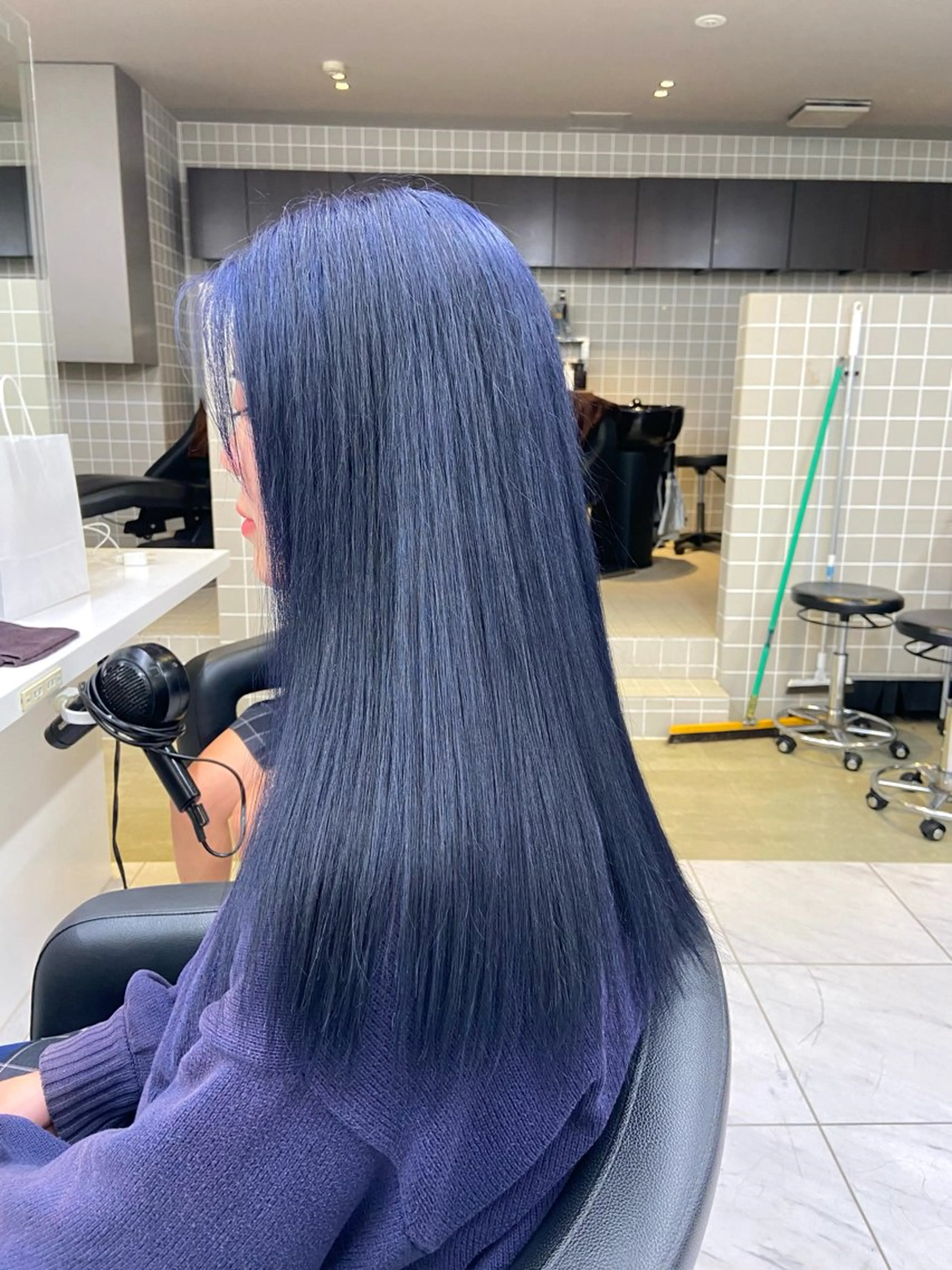 ロング カラー ヘアアレンジ Over hair_ misakiのヘアスタイル