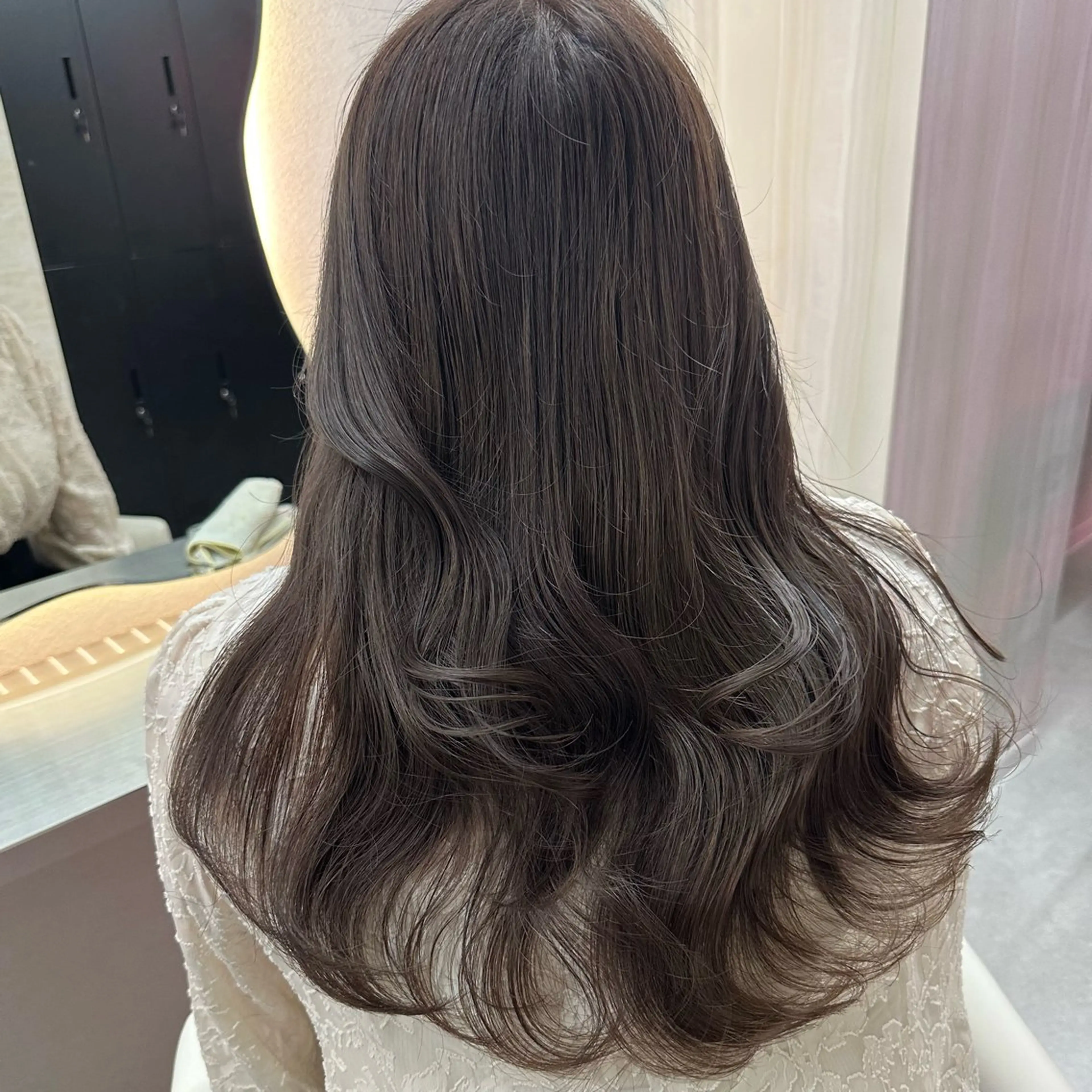ロング ヘアカラー トリートメント Rio🎀顔周り♡ 透明感カラー♡のヘアスタイル