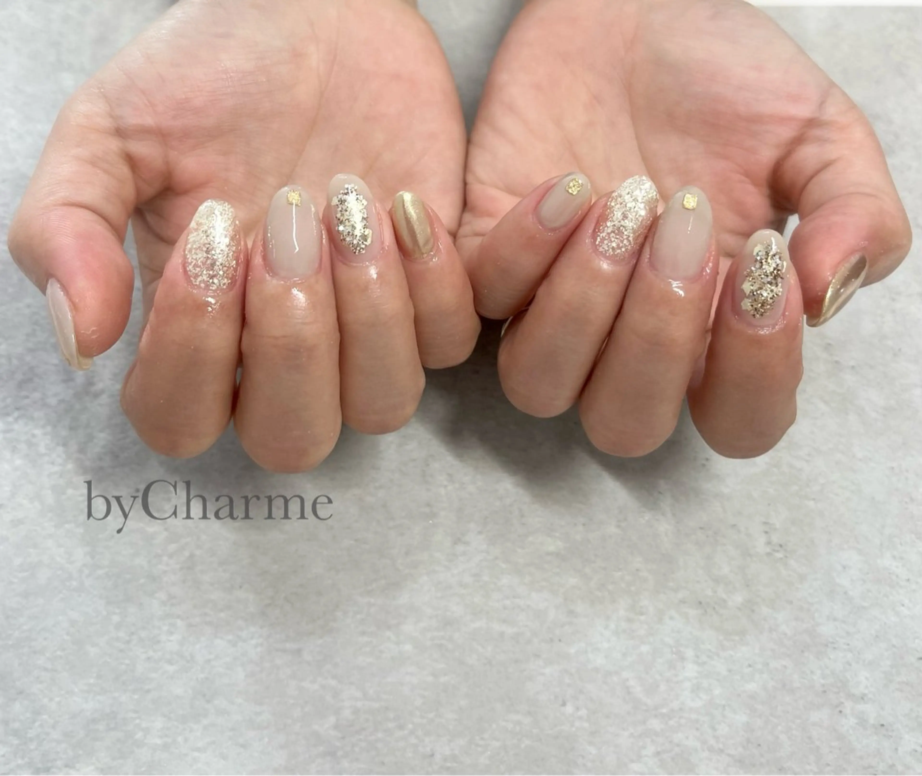 ネイル ニュアンスネイル Ray. Maayaのネイルデザイン