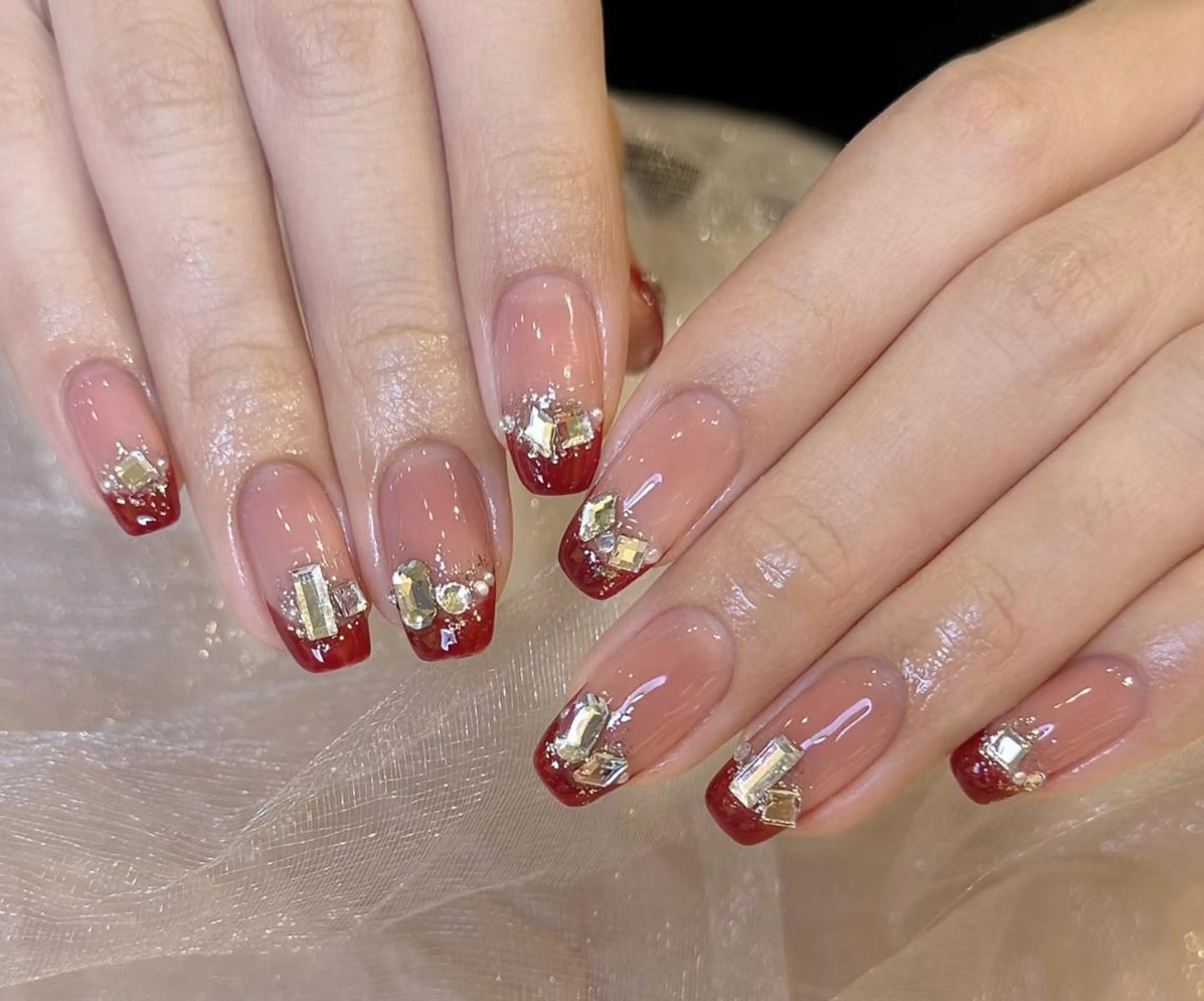 ネイル ハンドネイル ハンドケア 🍑 momo_nailのネイルデザイン