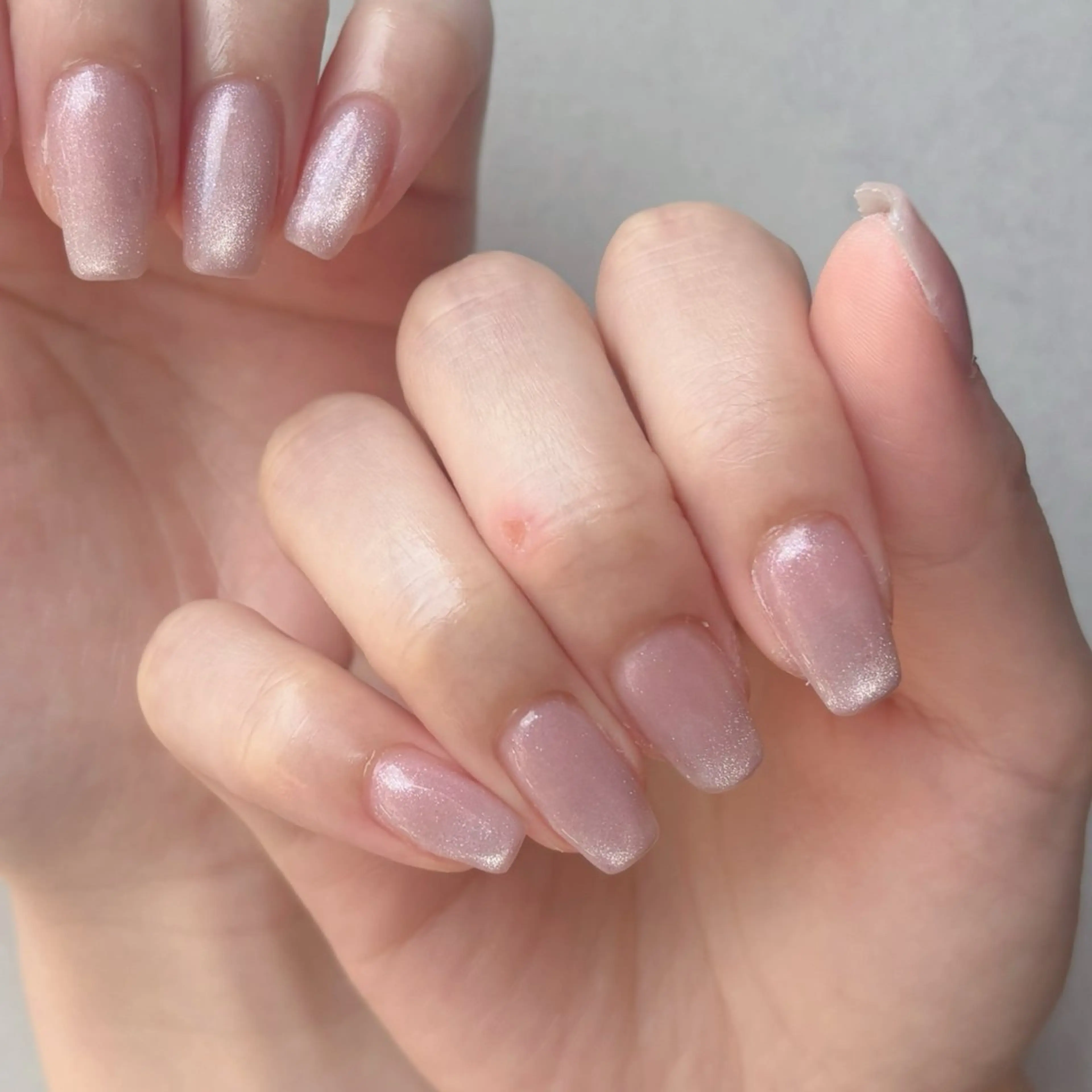 ネイル ピンク パープル ハンドネイル Amo Nailのネイルデザイン